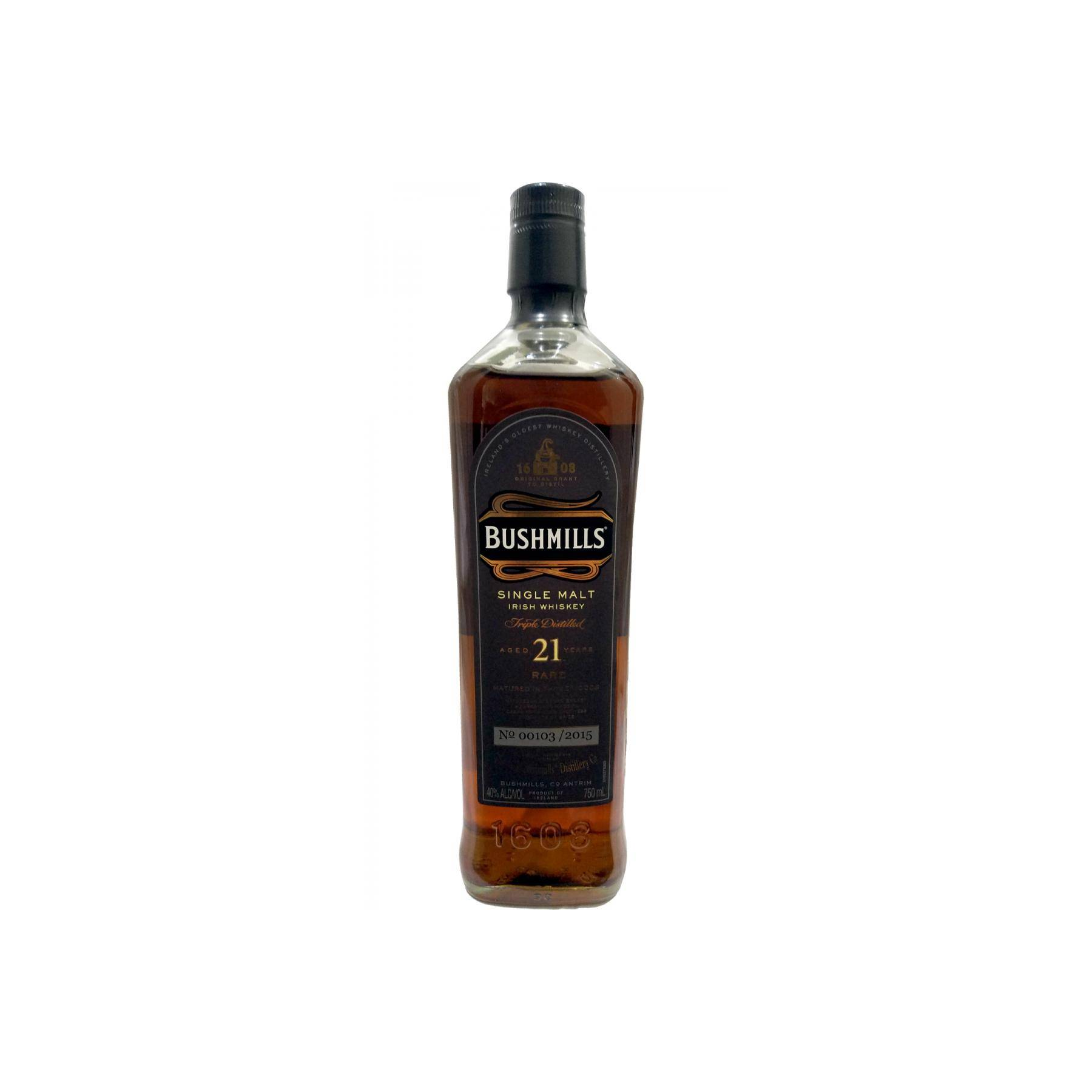 Bushmills 21 Years Single Malt Whisky
