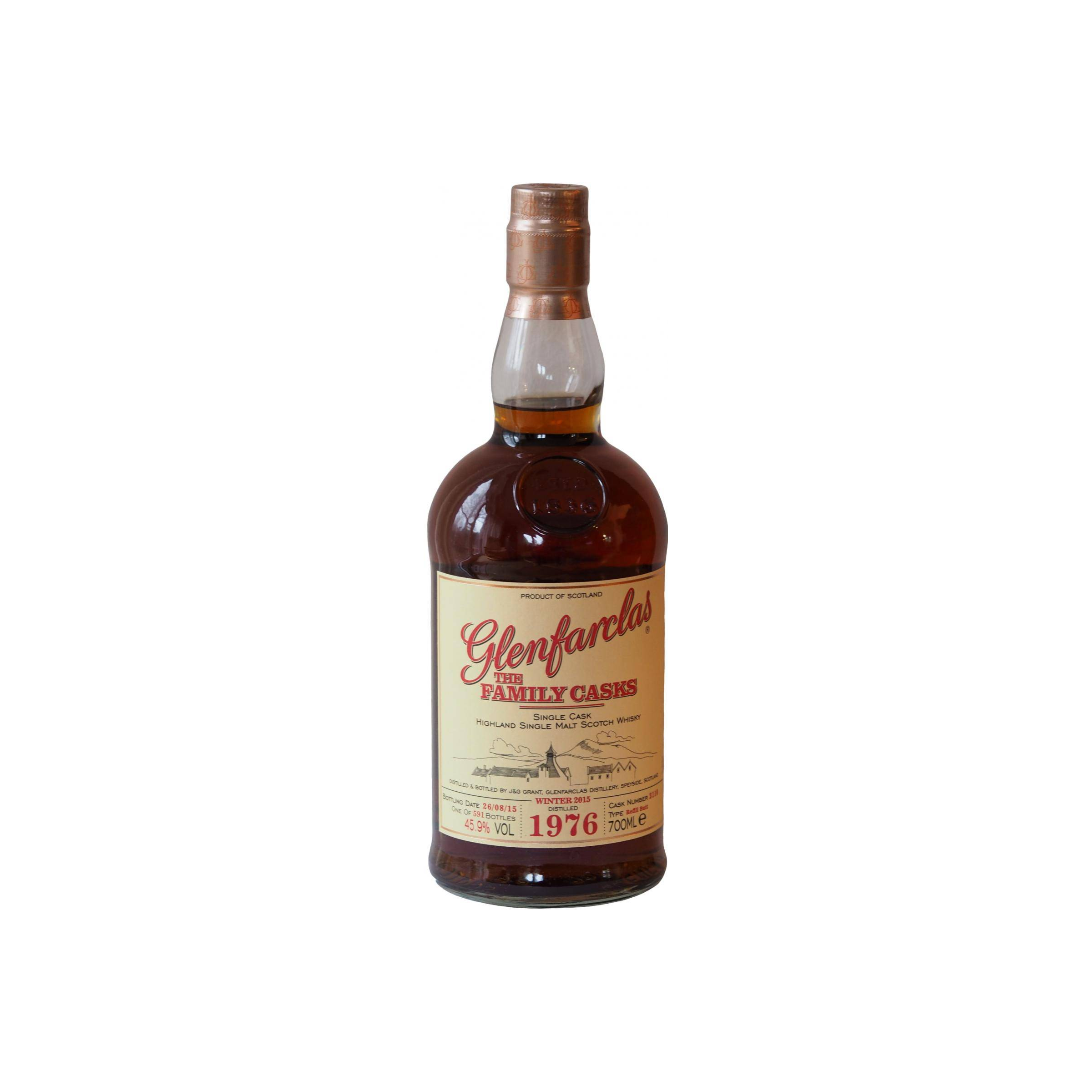 Glenfarclas 1976 39 Years Single Malt Whisky