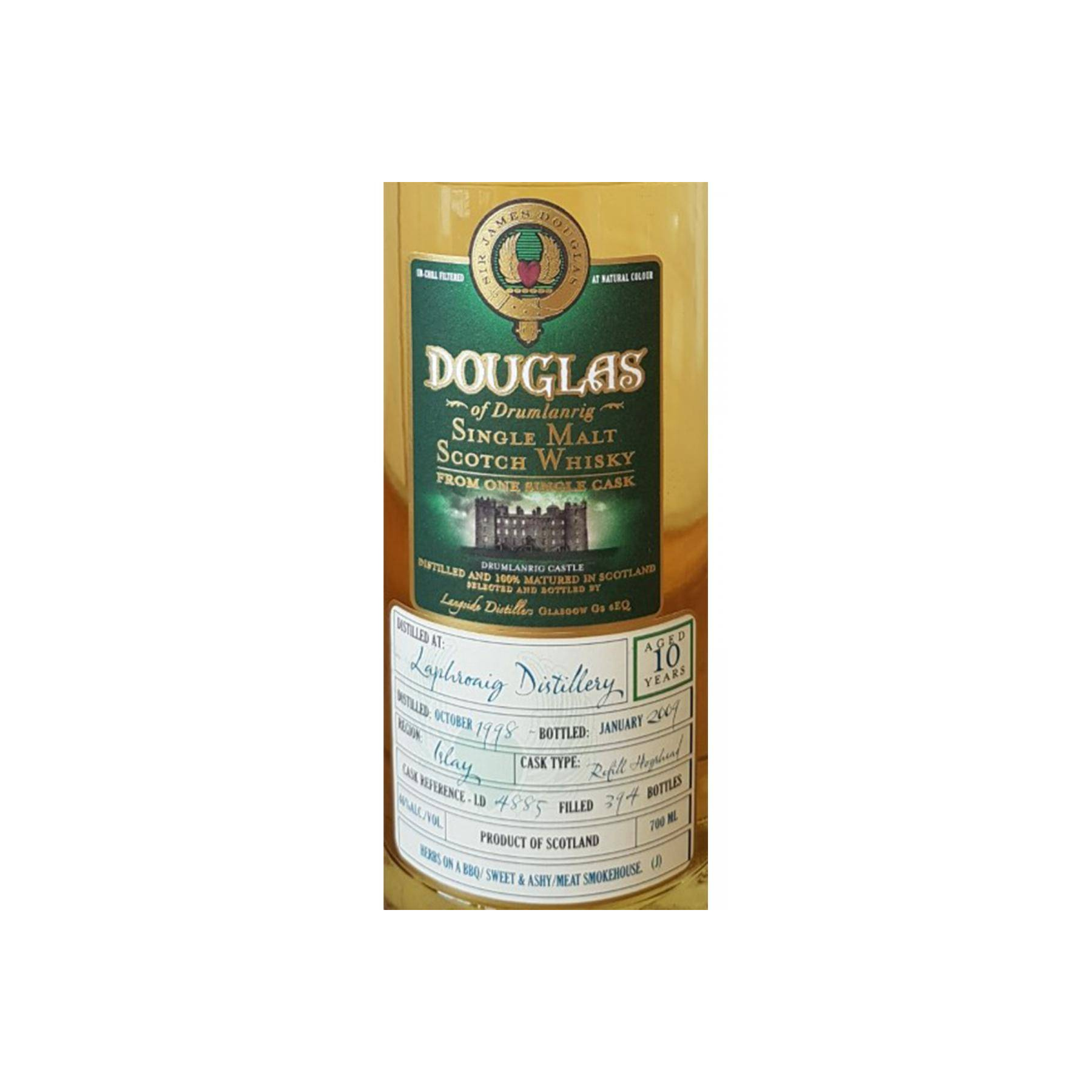 Laphroaig 1998 10 Years Single Malt Whisky 2