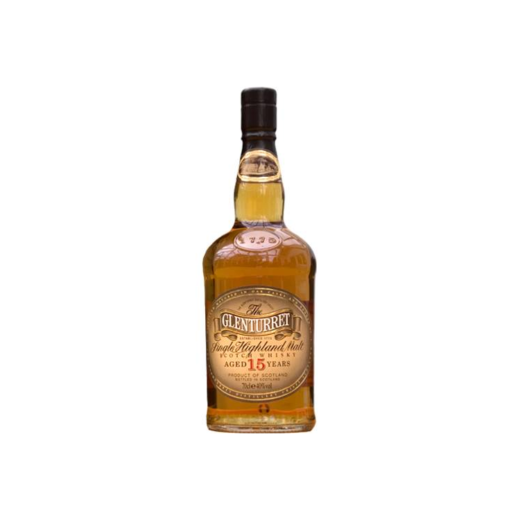 The Glenturret 15 Years Single Malt Whisky