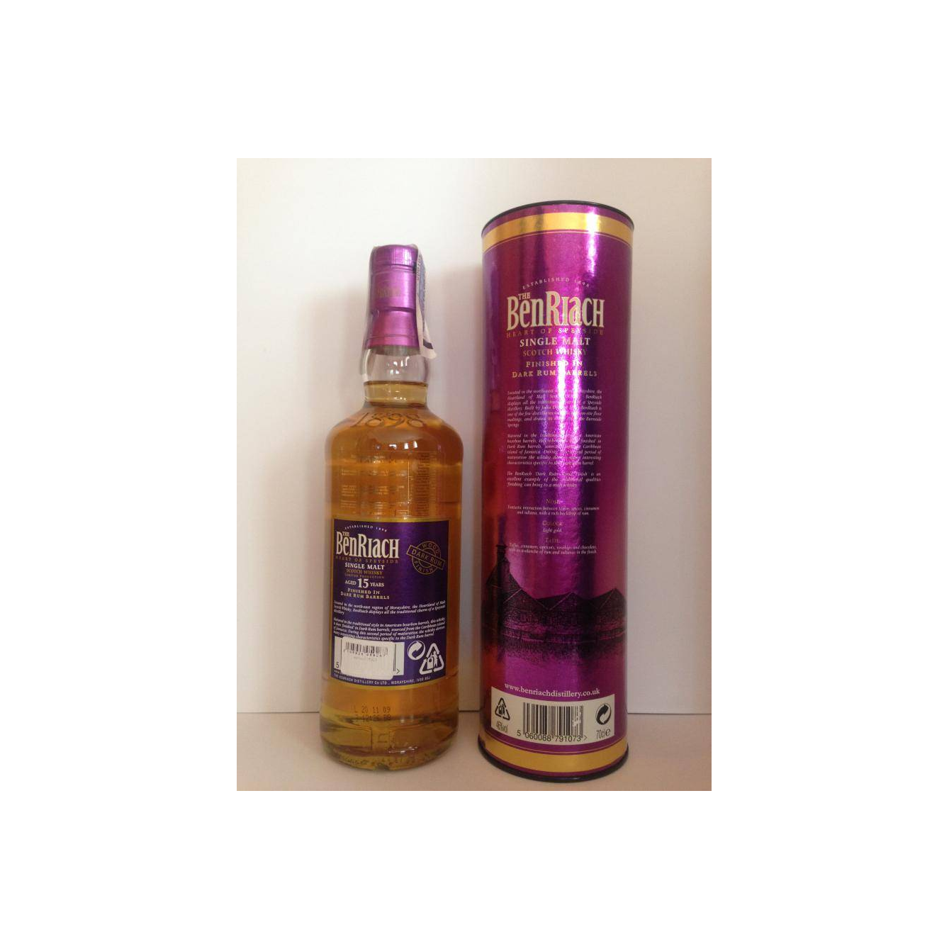 BenRiach 15 Years Single Malt Whisky 2