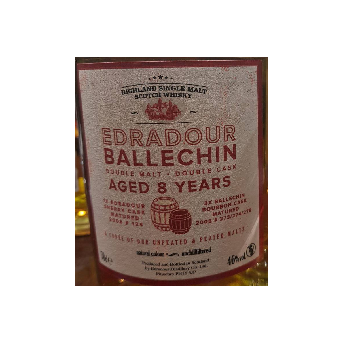 Ballechin 2008 8 Years Single Malt Whisky 2