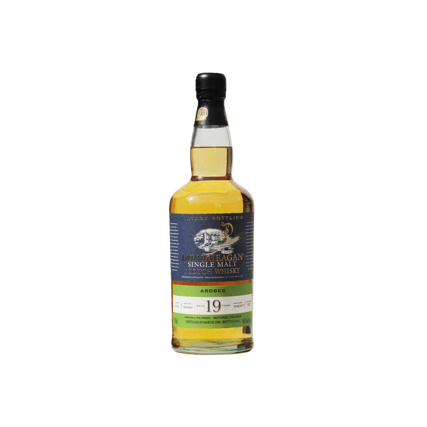 Ardbeg 1996 19 Years Single Malt Whisky