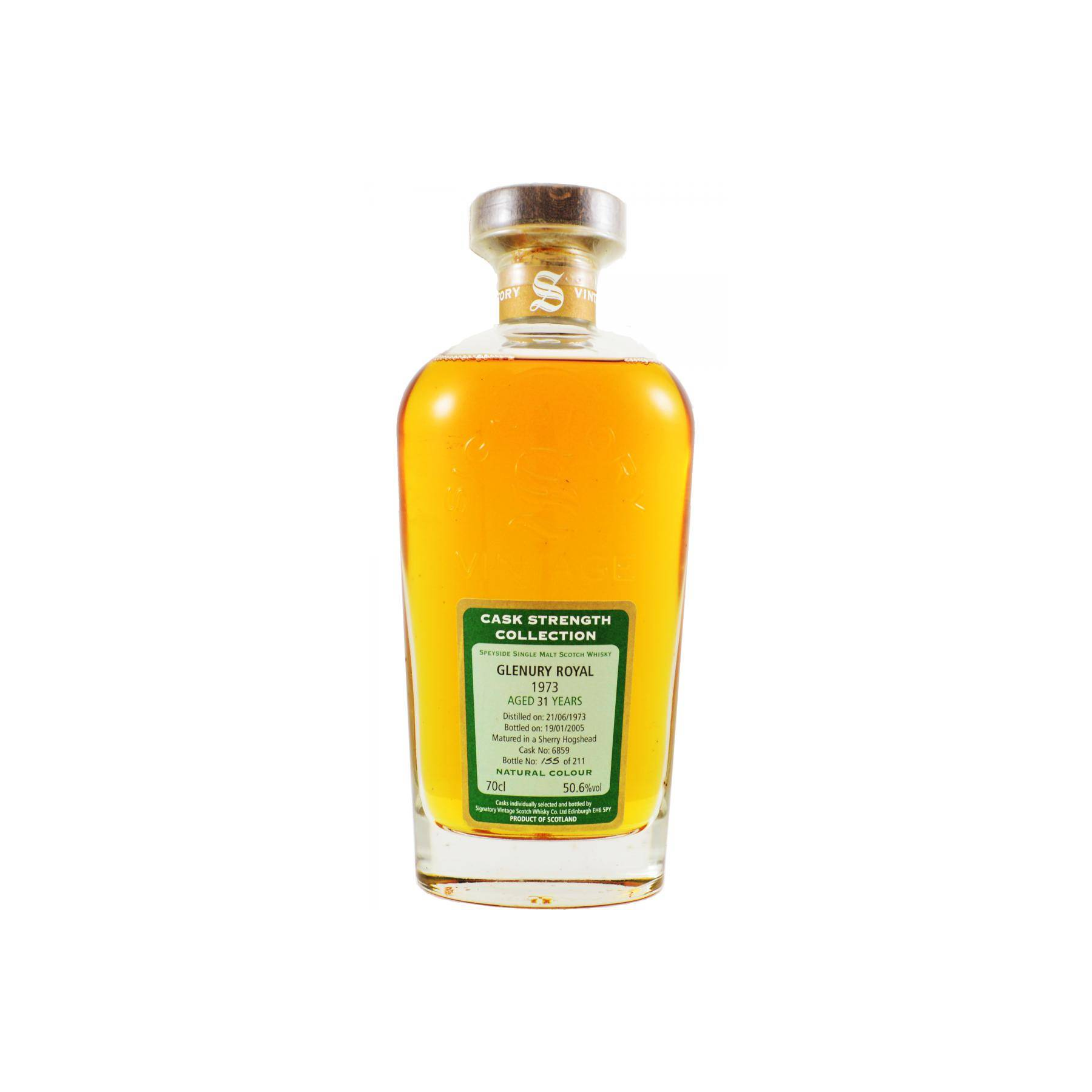 Glenury Royal Cask Strength Collection 1973 31 Years Single Malt Whisky