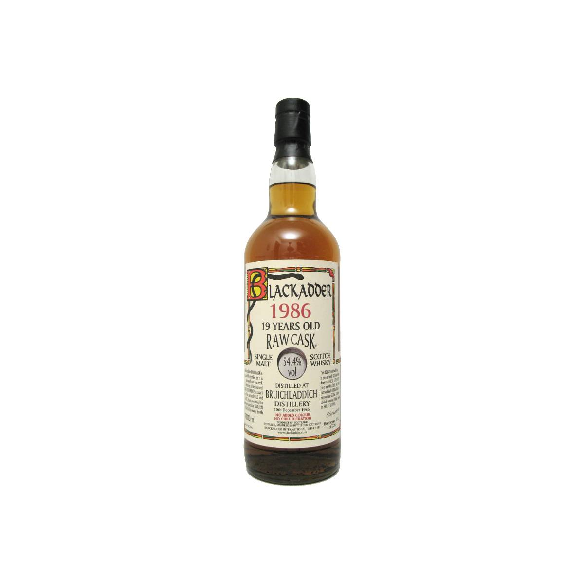 Bruichladdich Raw Cask 1986 19 Years Single Malt Whisky