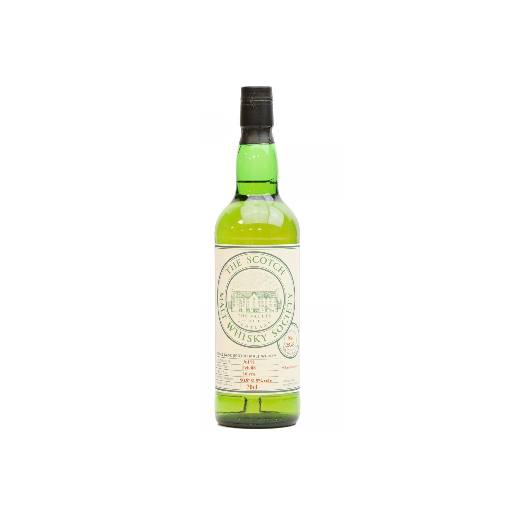 The Scotch Malt Whisky Society 1991 16 Years Single Malt Whisky