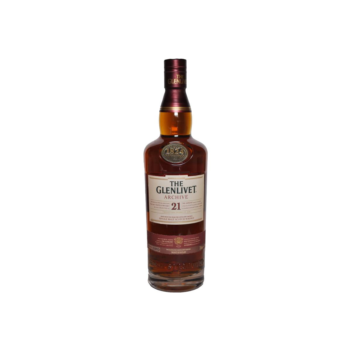 The Glenlivet 21 Years Single Malt Whisky