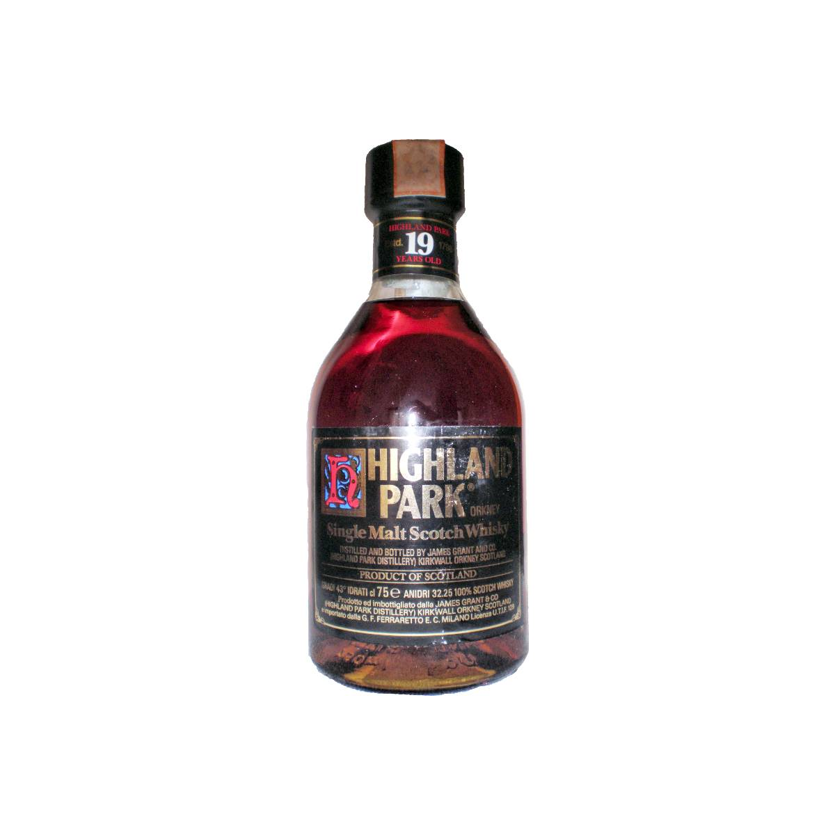 Highland Park 1959 19 Years Single Malt Whisky
