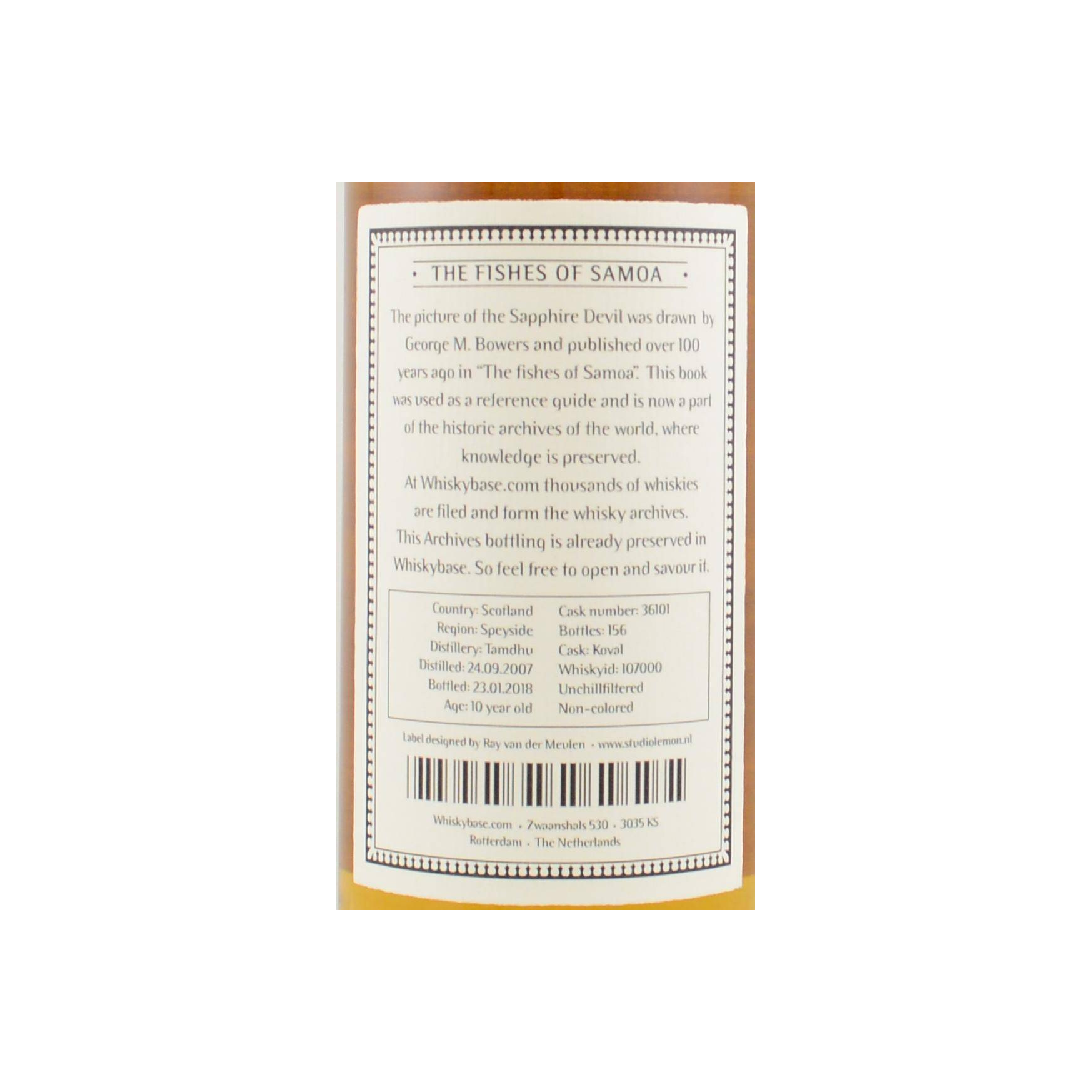 Tamdhu 2007 10 Years Single Malt Whisky 3