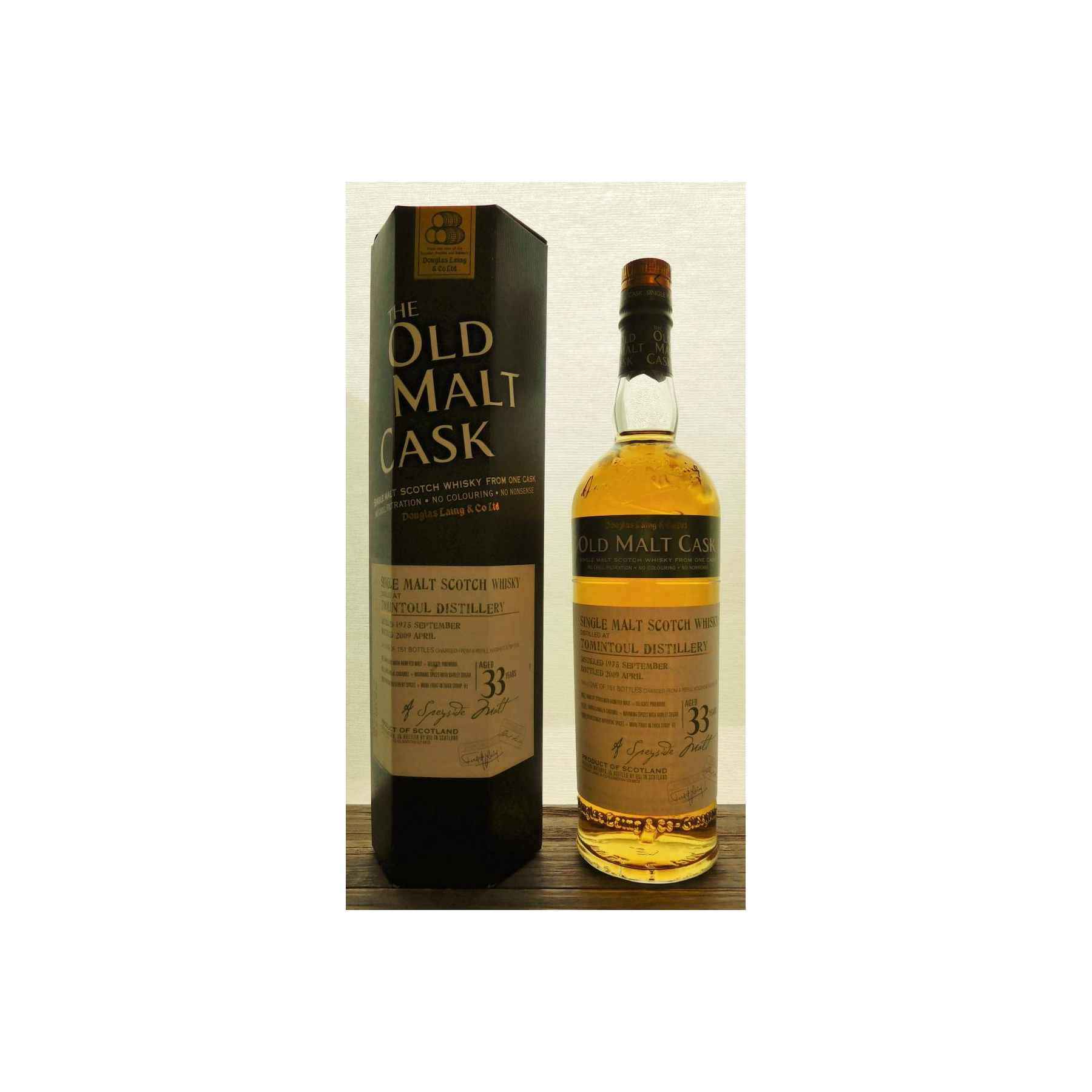 Tomintoul Old Malt Cask 1975 33 Years Single Malt Whisky 3