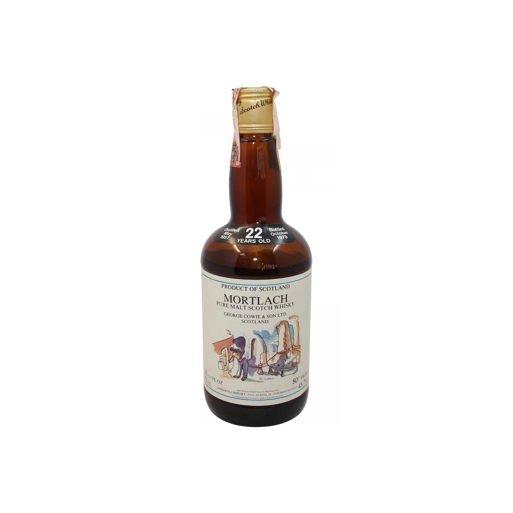 Mortlach 1957 22 Years Single Malt Whisky