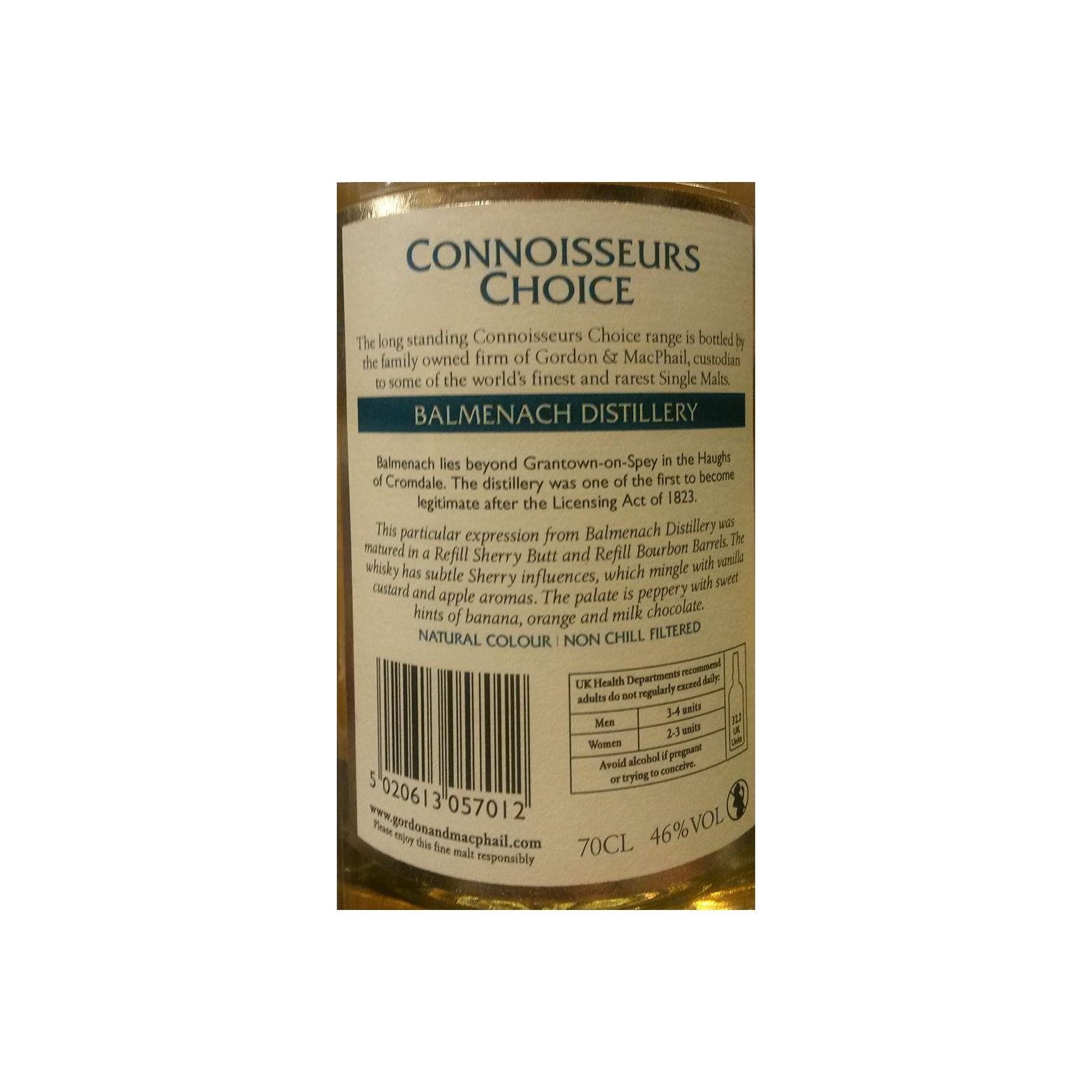 Balmenach Connoisseurs Choice 2008 8 Years Single Malt Whisky 3