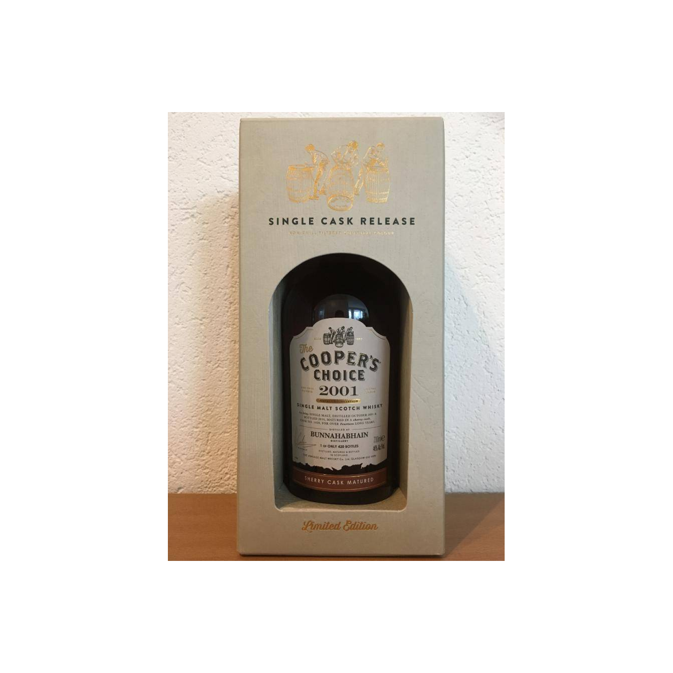 Bunnahabhain The Cooper's Choice 2001 14 Years Single Malt Whisky 2