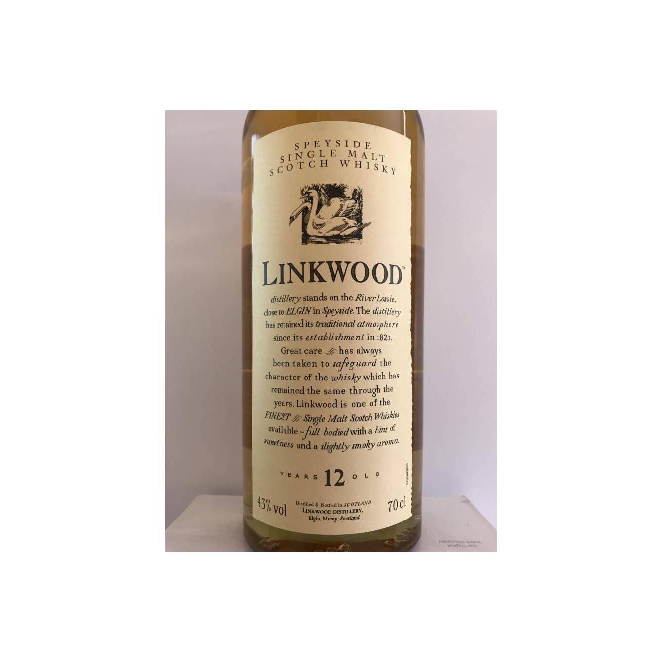 Linkwood 12 Years Single Malt Whisky 3