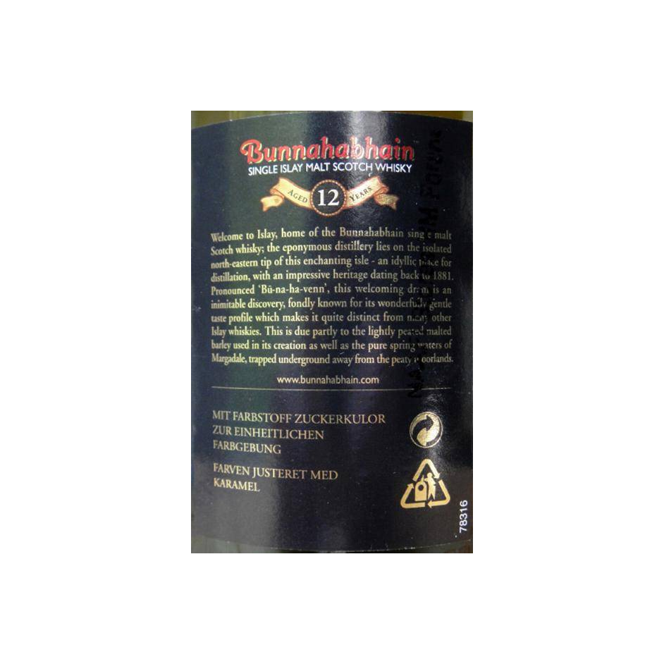 Bunnahabhain 12 Years Single Malt Whisky 3