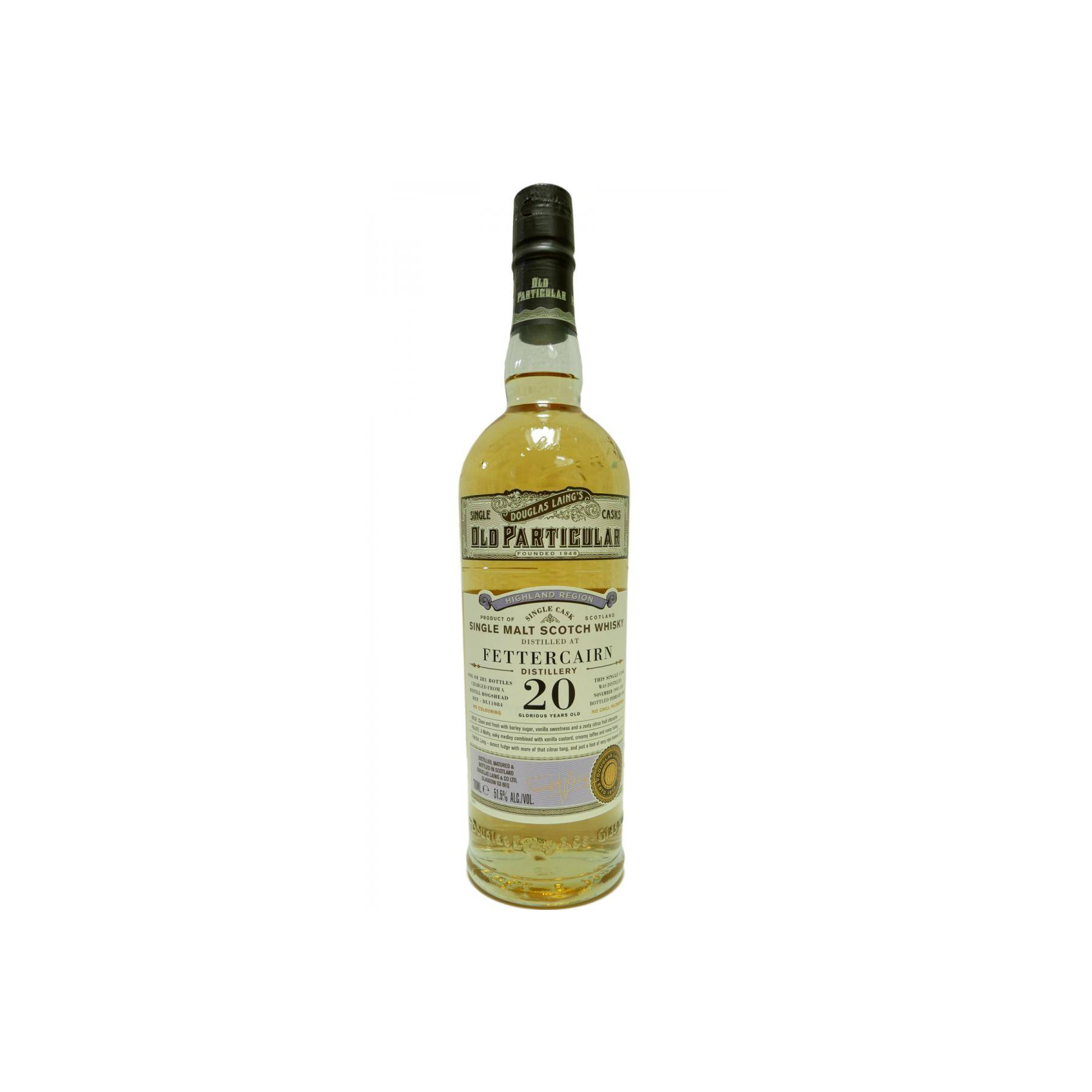 Fettercairn Old Particular 1995 20 Years Single Malt Whisky