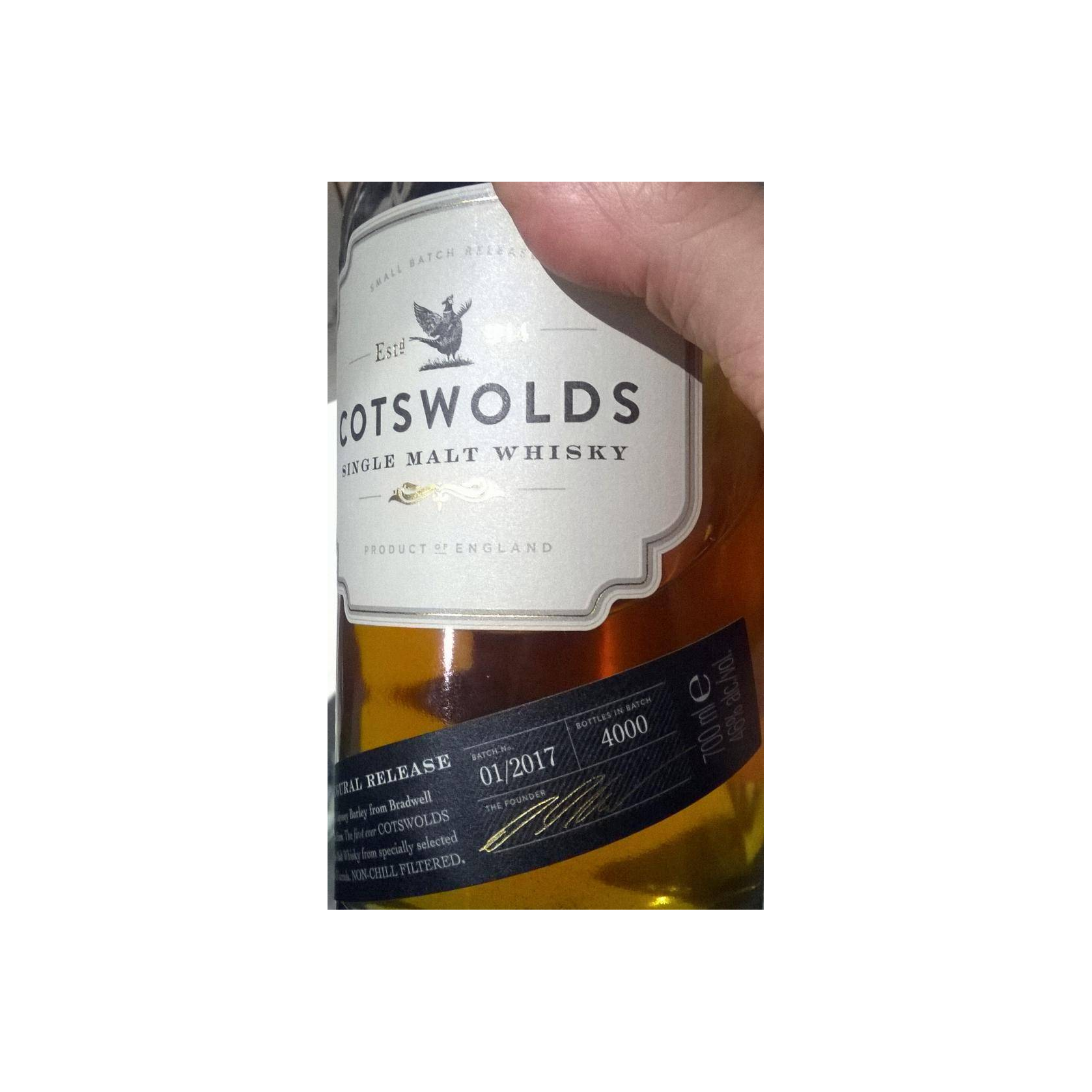 Cotswolds 2014 3 Years Single Malt Whisky 2