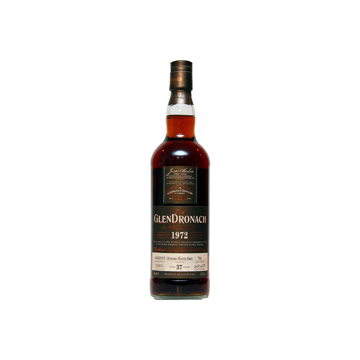 GlenDronach Single Cask 1972 37 Years Single Malt Whisky