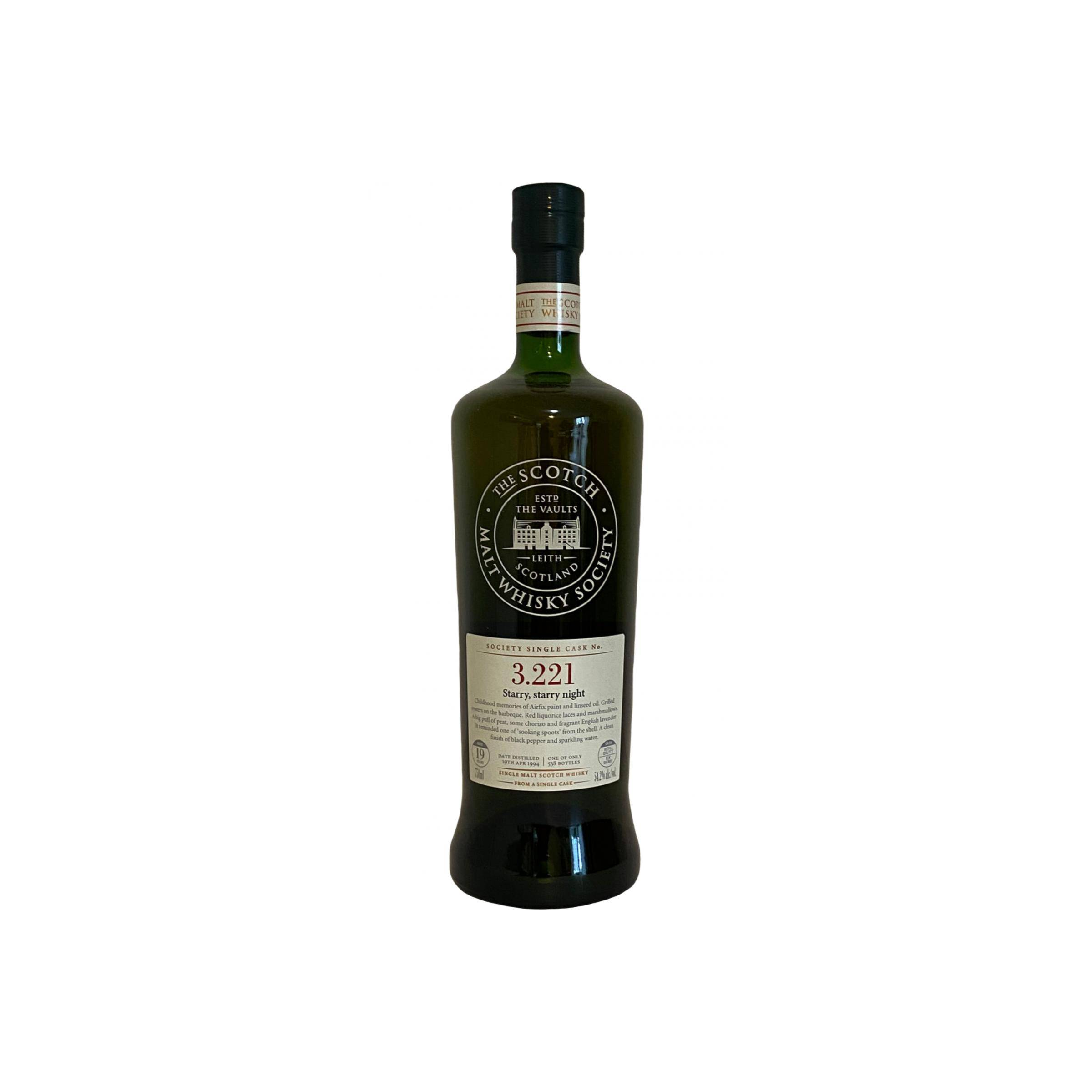 The Scotch Malt Whisky Society 1995 19 Years Single Malt Whisky