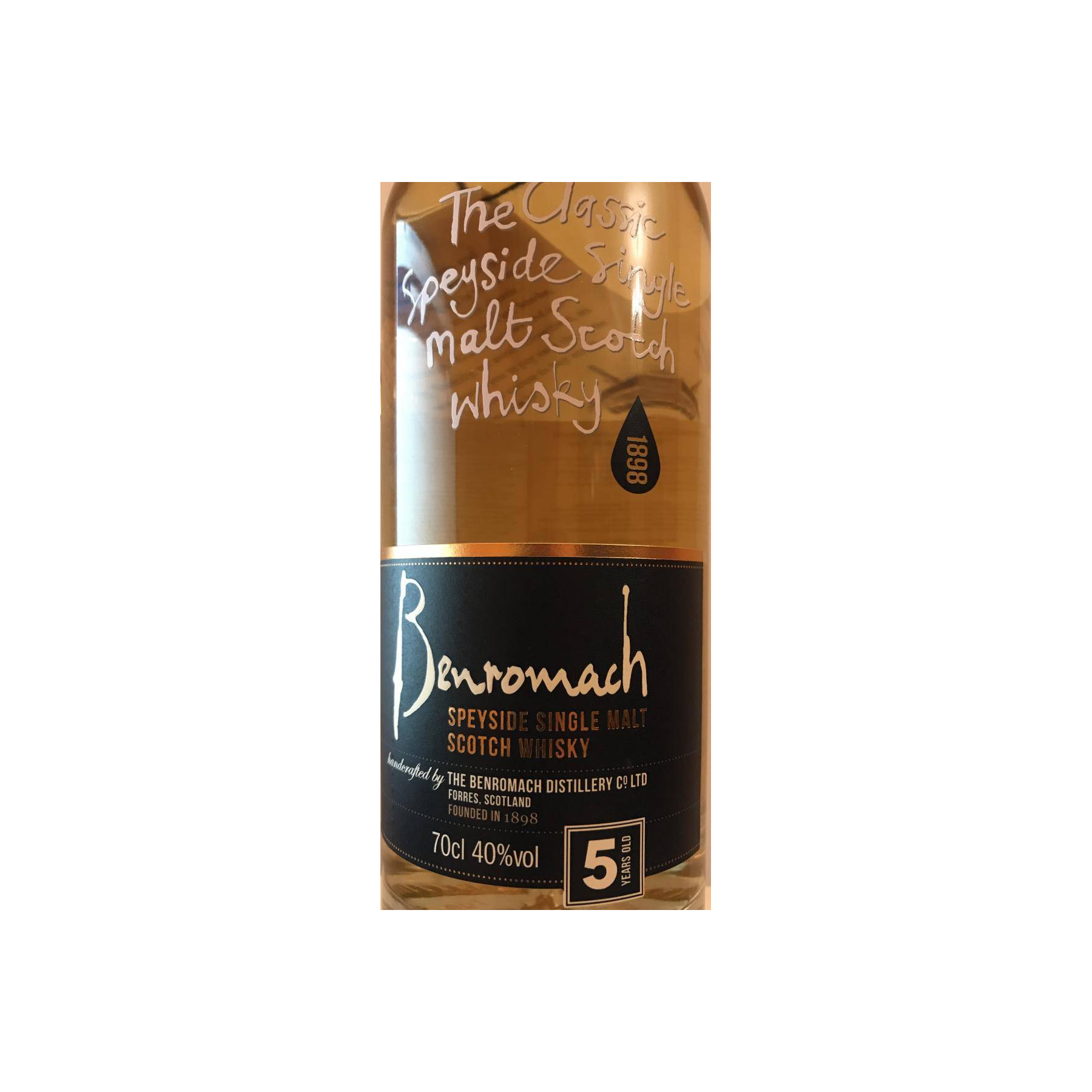 Benromach 5 Years Single Malt Whisky 3