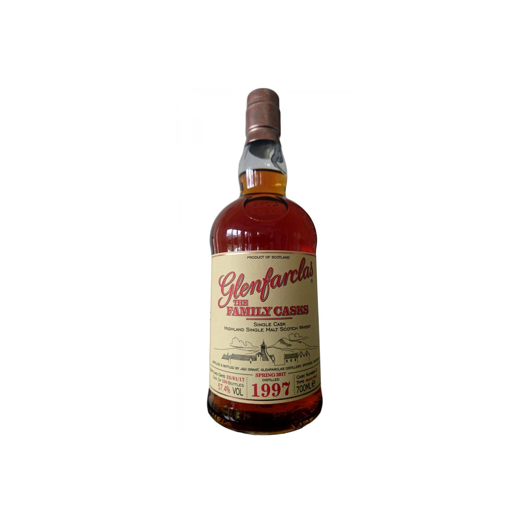 Glenfarclas 1997 19 Years Single Malt Whisky