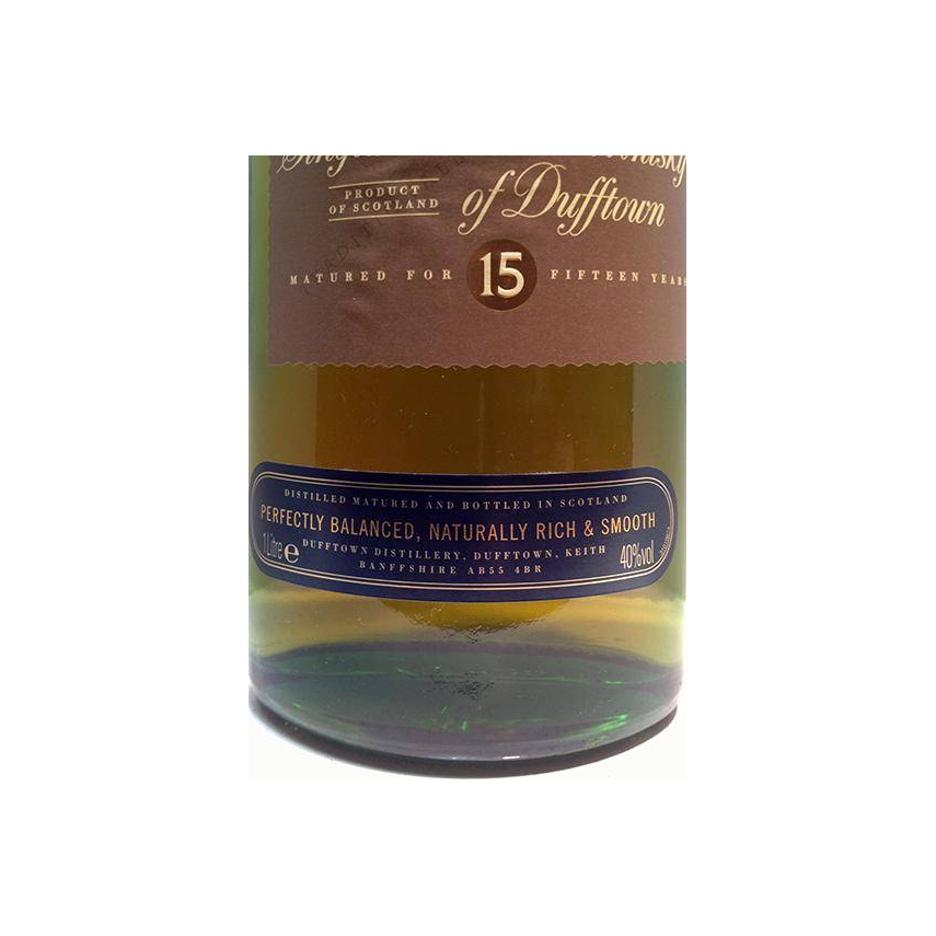 Dufftown 15 Years Single Malt Whisky 3