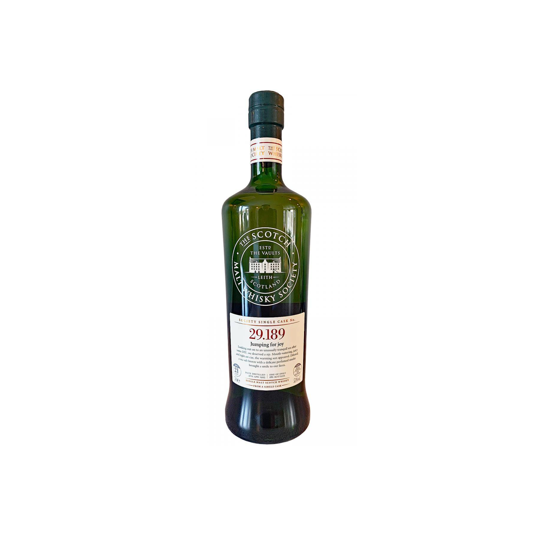 The Scotch Malt Whisky Society 1995 21 Years Single Malt Whisky