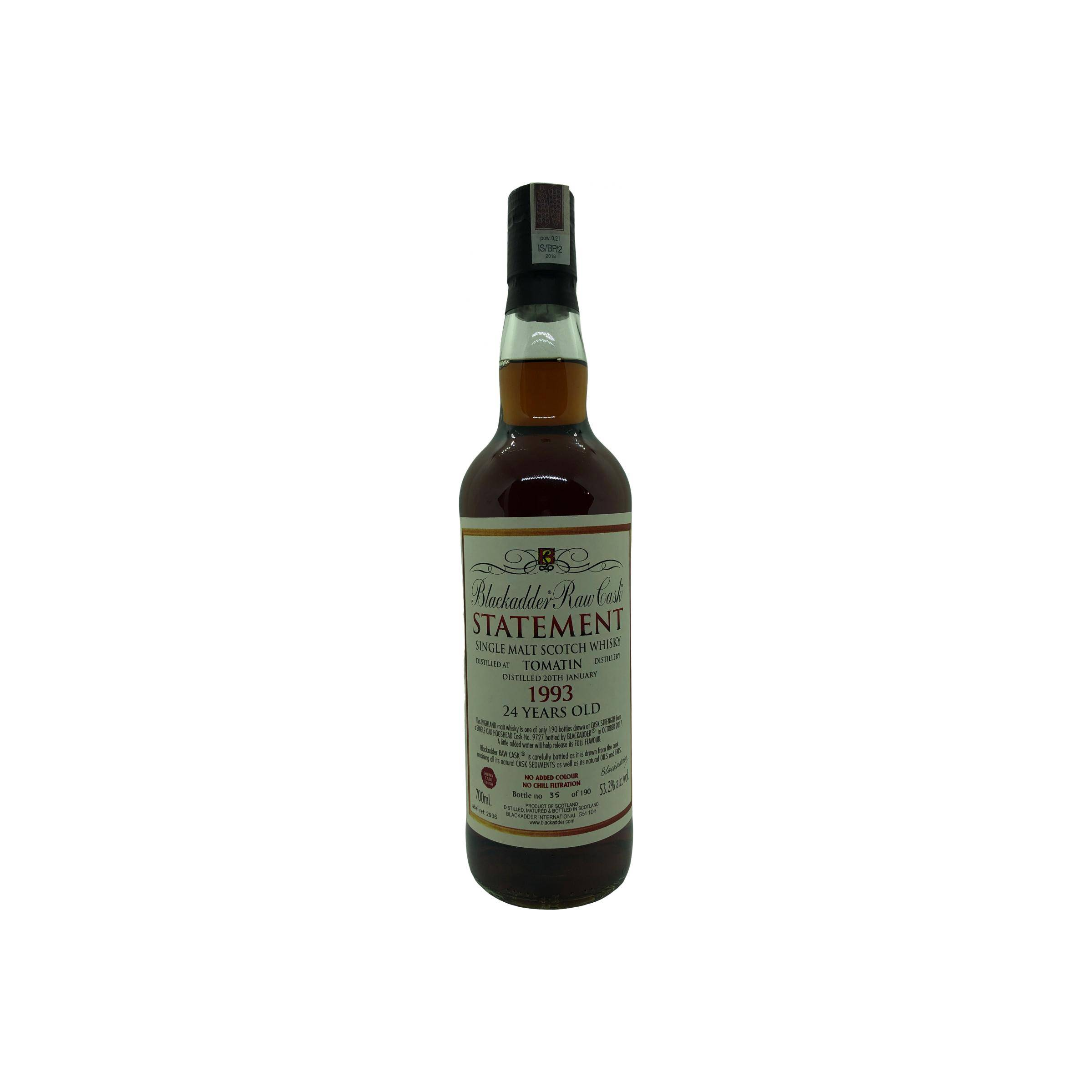 Tomatin 1993 24 Years Single Malt Whisky