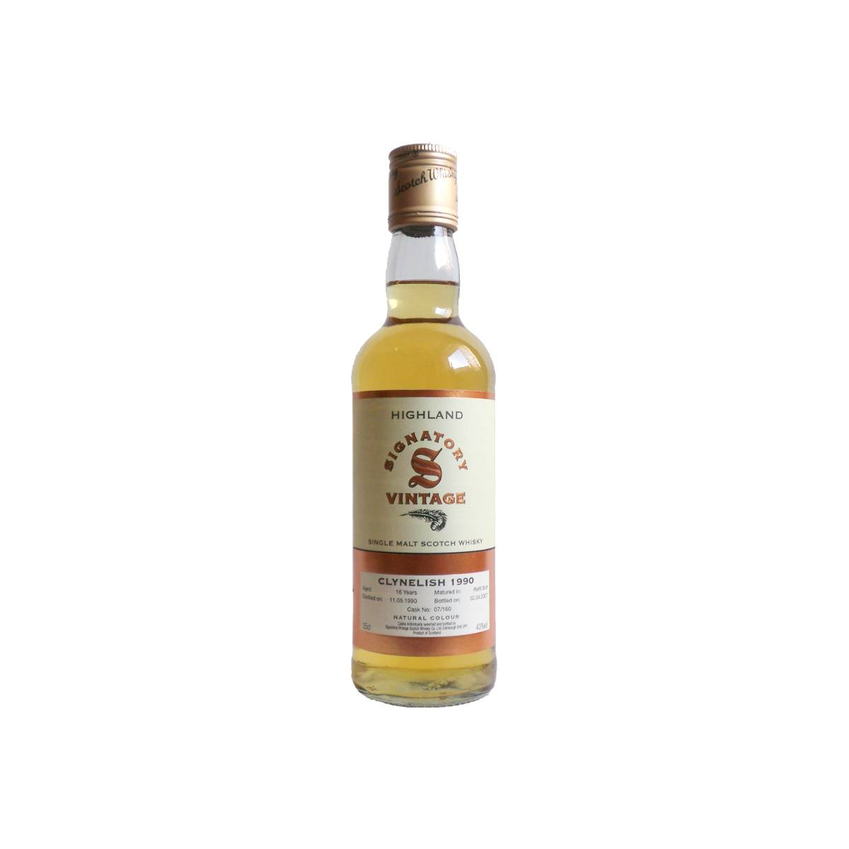Clynelish Vintage Collection 1990 16 Years Single Malt Whisky
