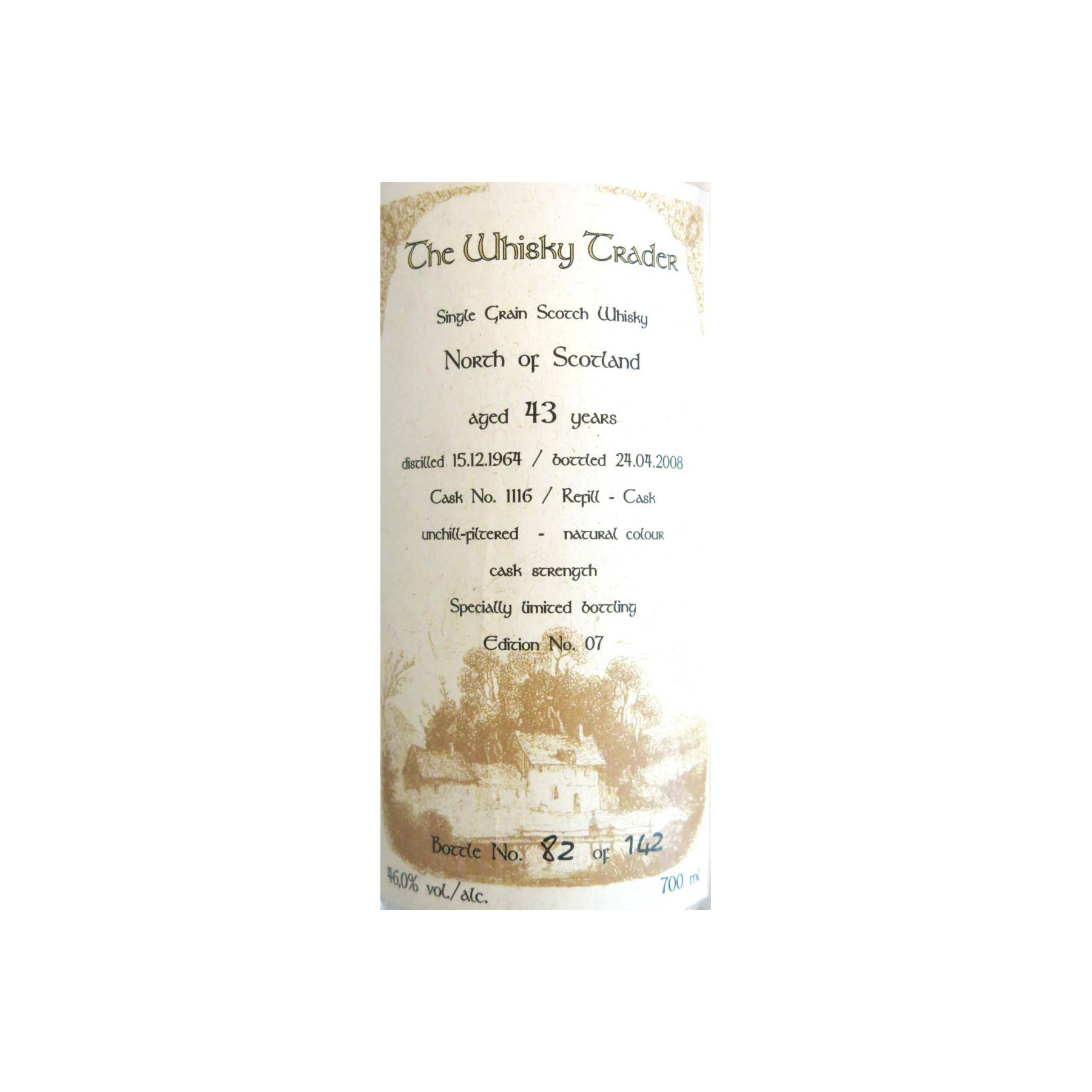 North of Scotland 1964 43 Years Single Grain Whisky 3
