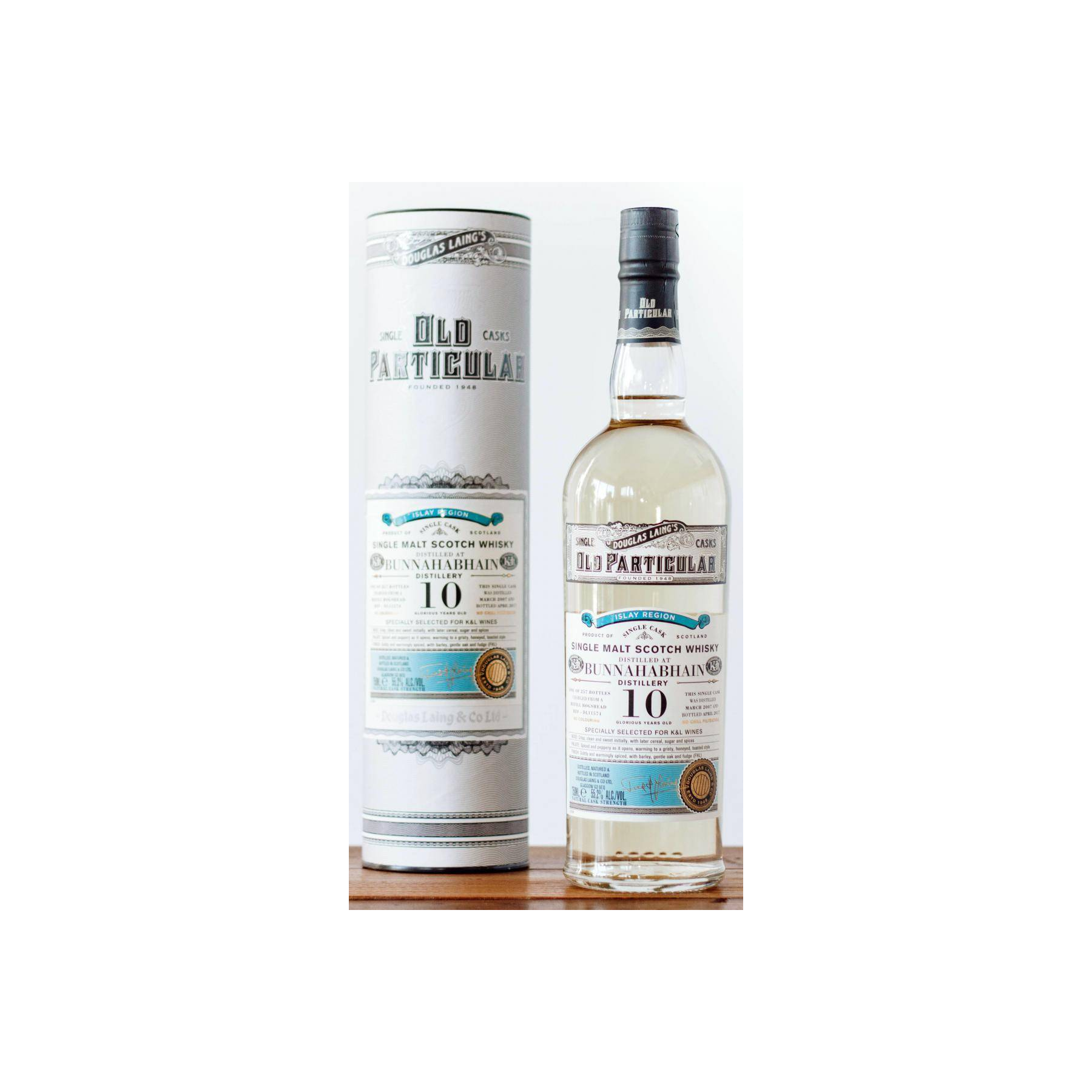 Bunnahabhain Old Particular 2007 10 Years Single Malt Whisky 2