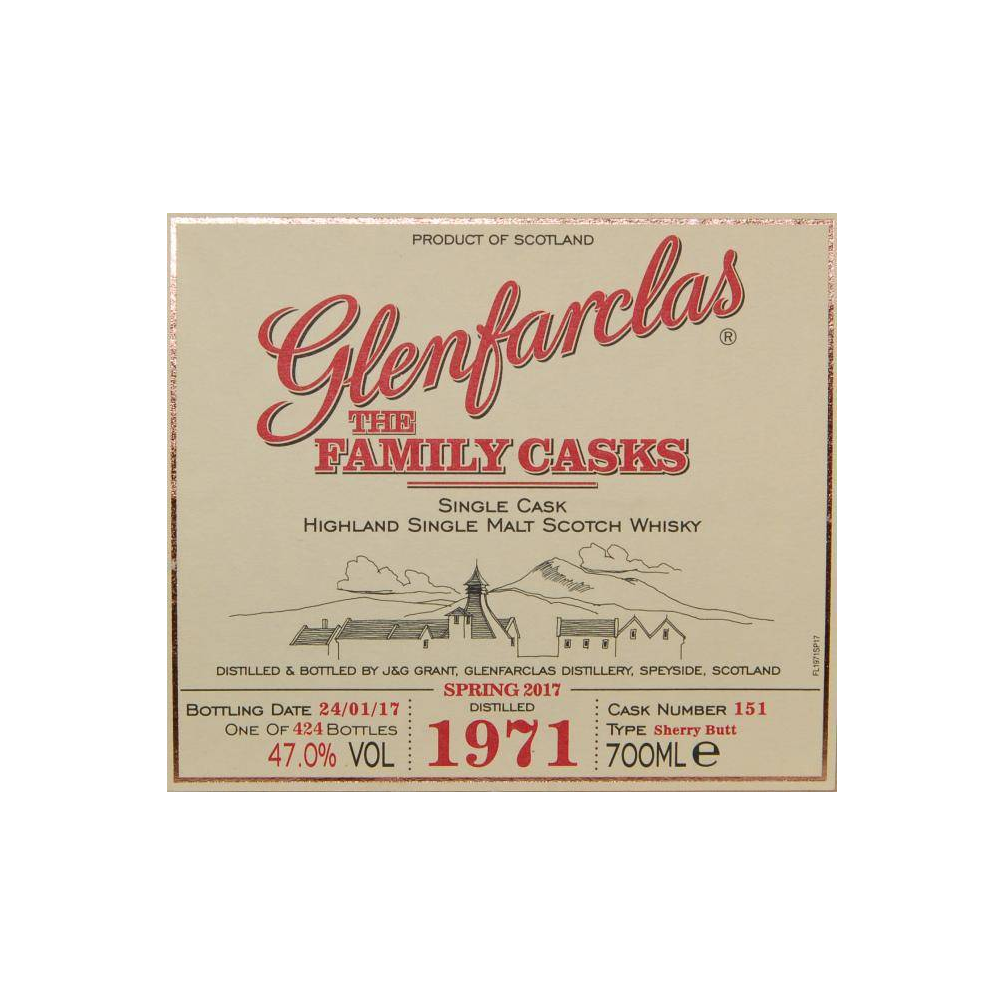 Glenfarclas 1971 45 Years Single Malt Whisky 2