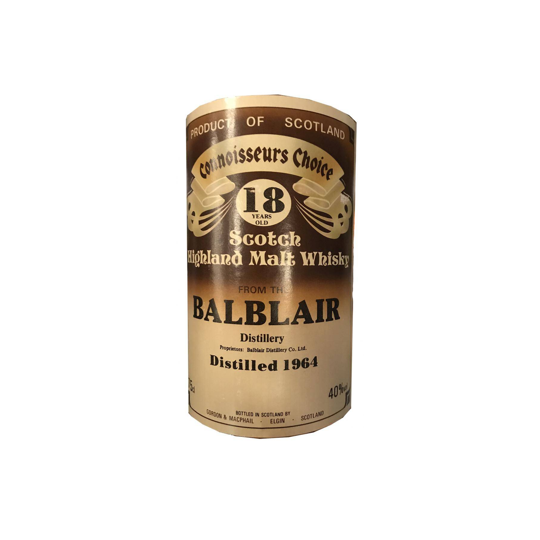 Balblair Connoisseurs Choice 1964 18 Years Single Malt Whisky