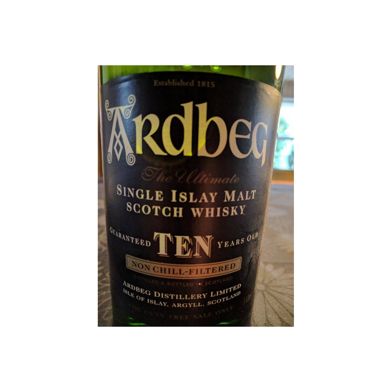 Ardbeg 10 Years Single Malt Whisky
