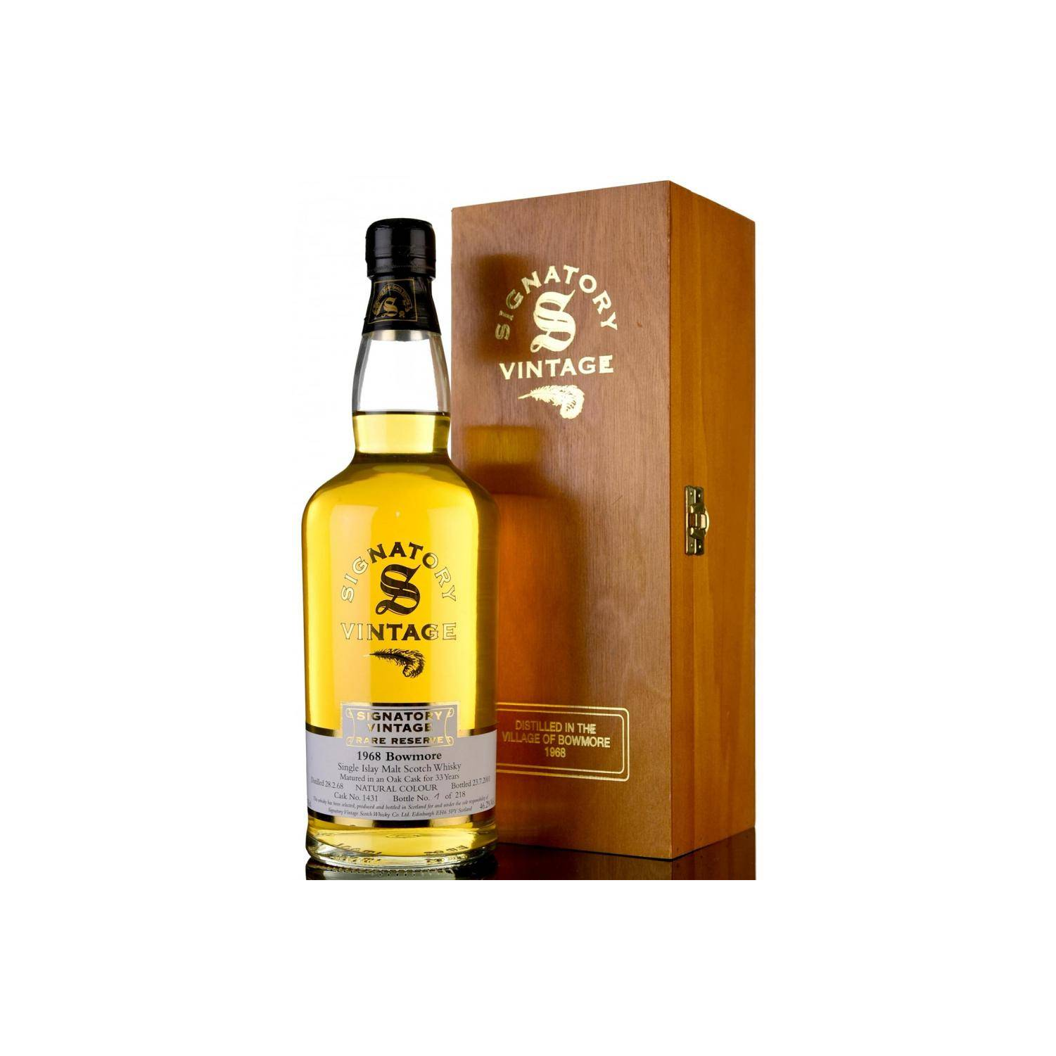Bowmore 1968 33 Years Single Malt Whisky 3