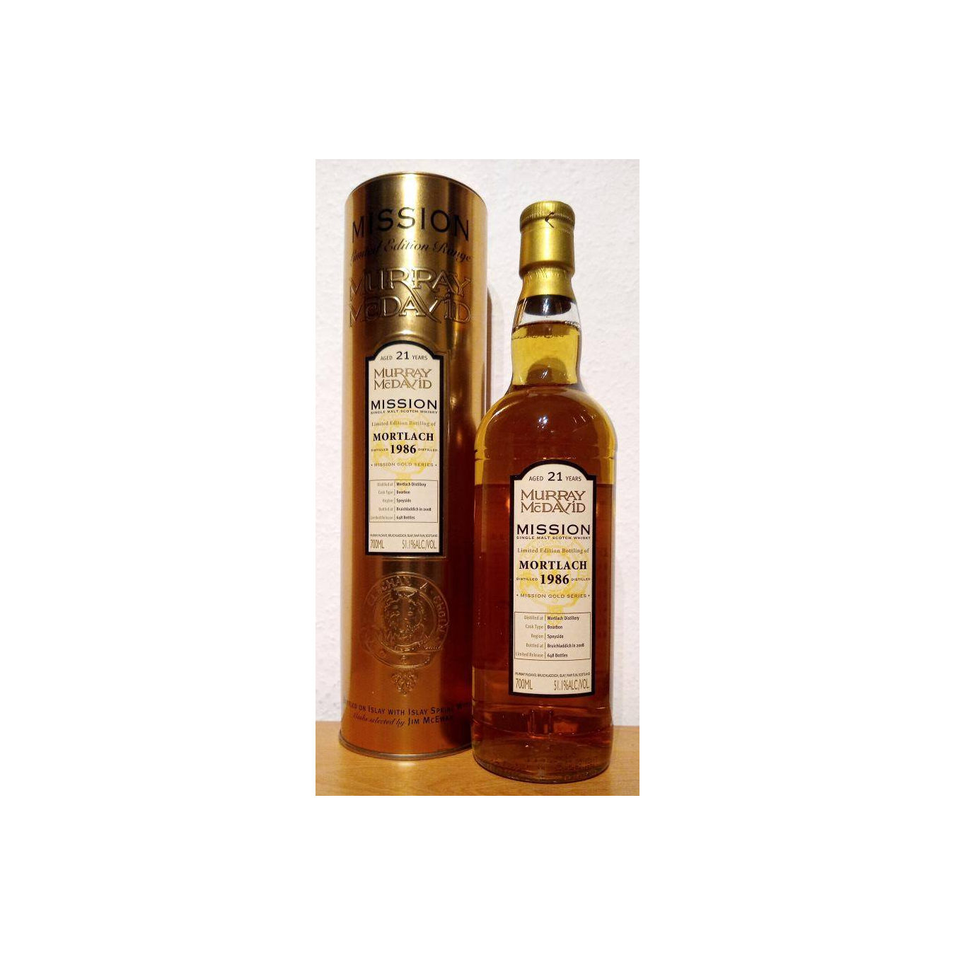 Mortlach 1986 21 Years Single Malt Whisky 2