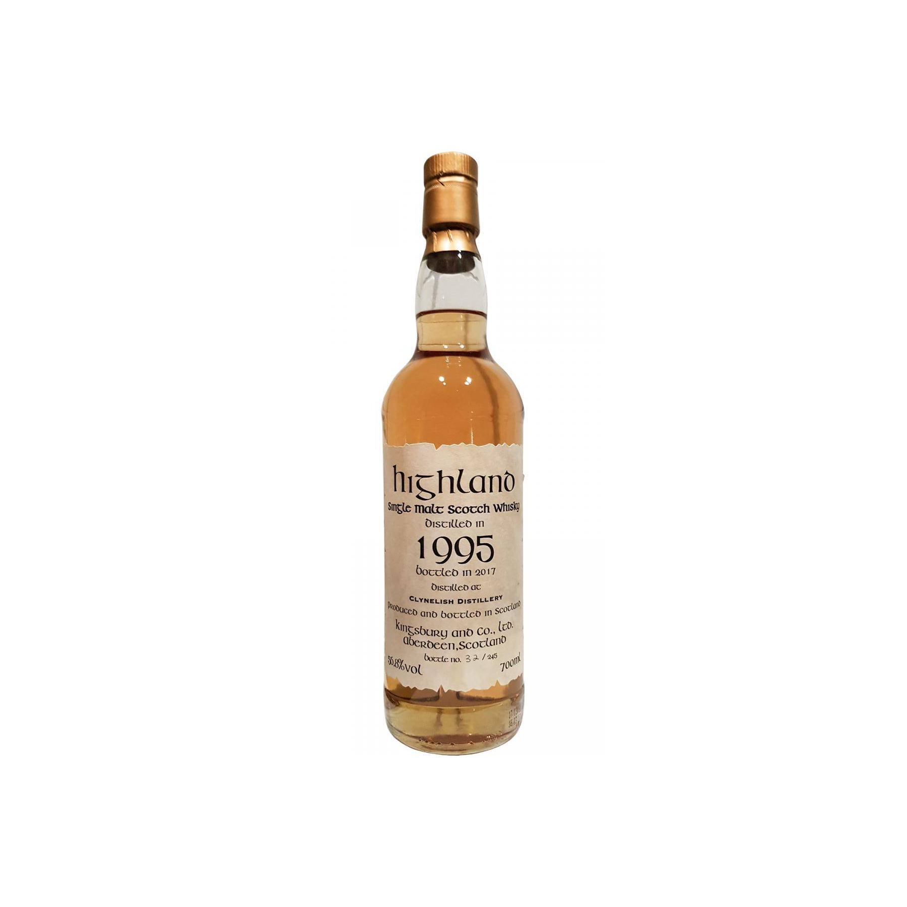 Clynelish 1995 21 Years Single Malt Whisky