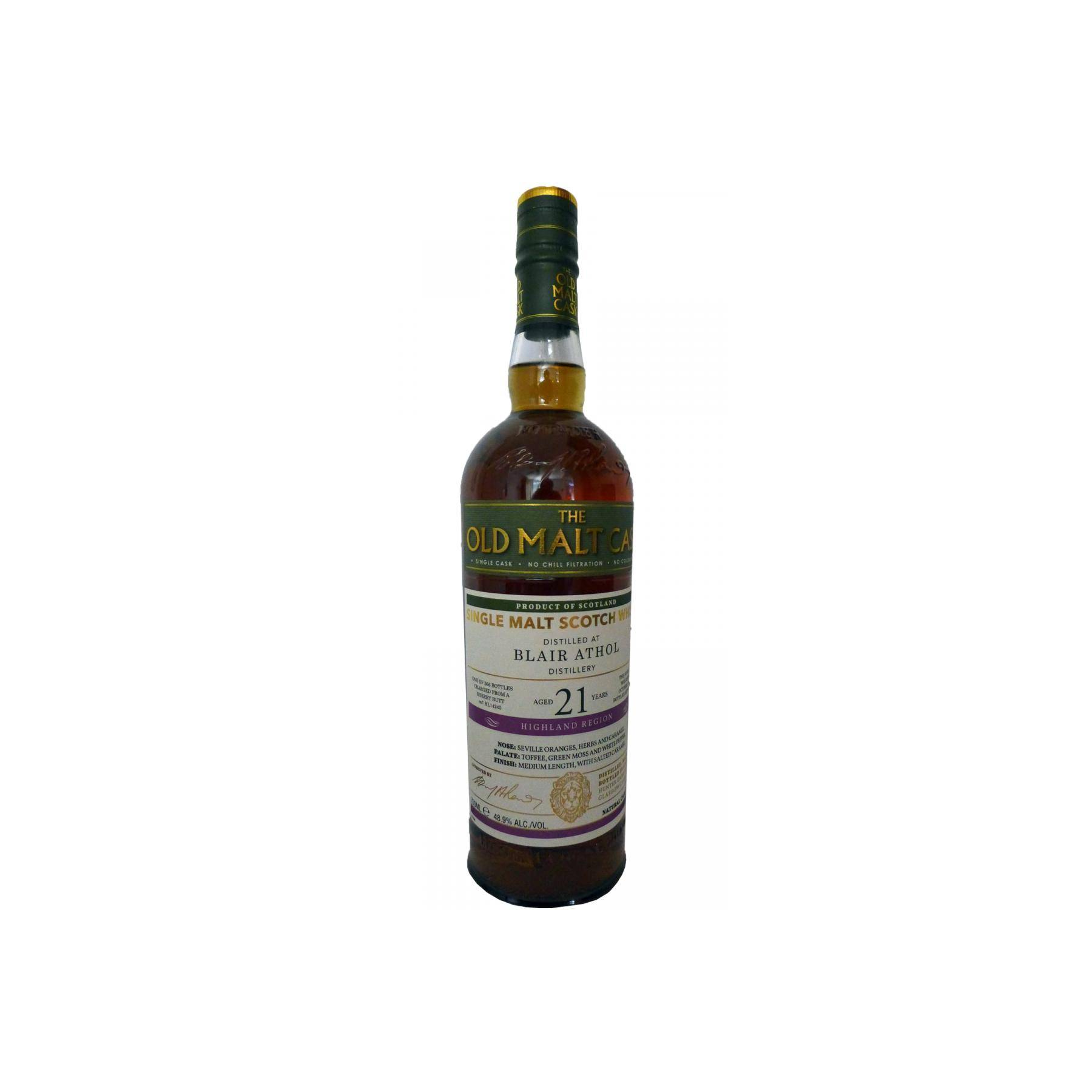 Blair Athol Old Malt Cask 1995 21 Years Single Malt Whisky