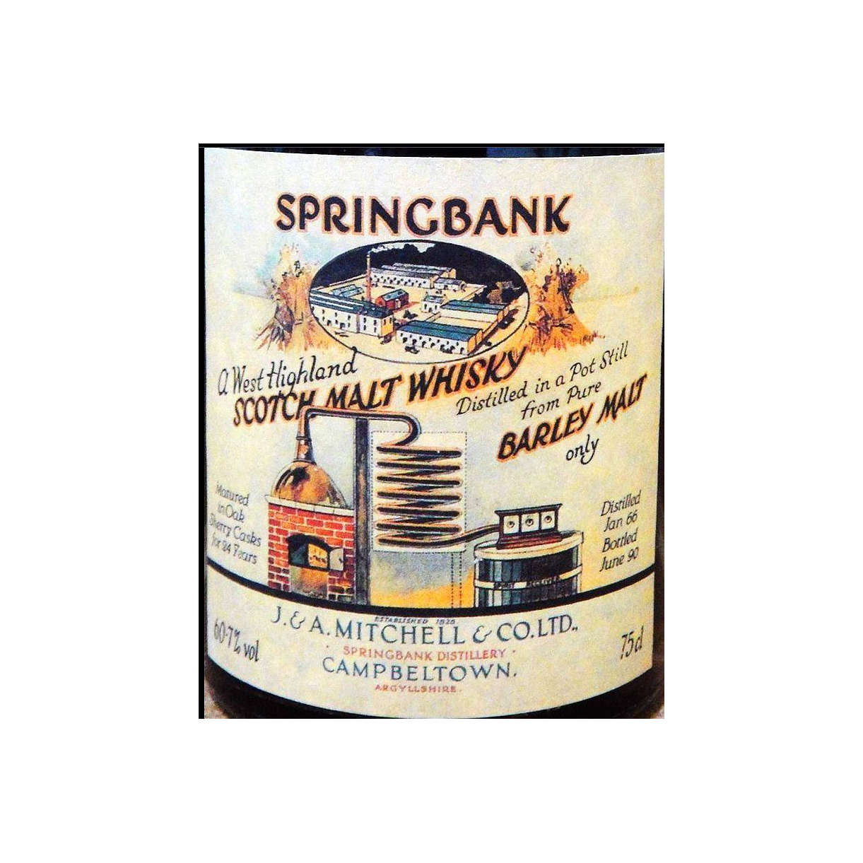 Springbank 1966 24 Years Single Malt Whisky 3