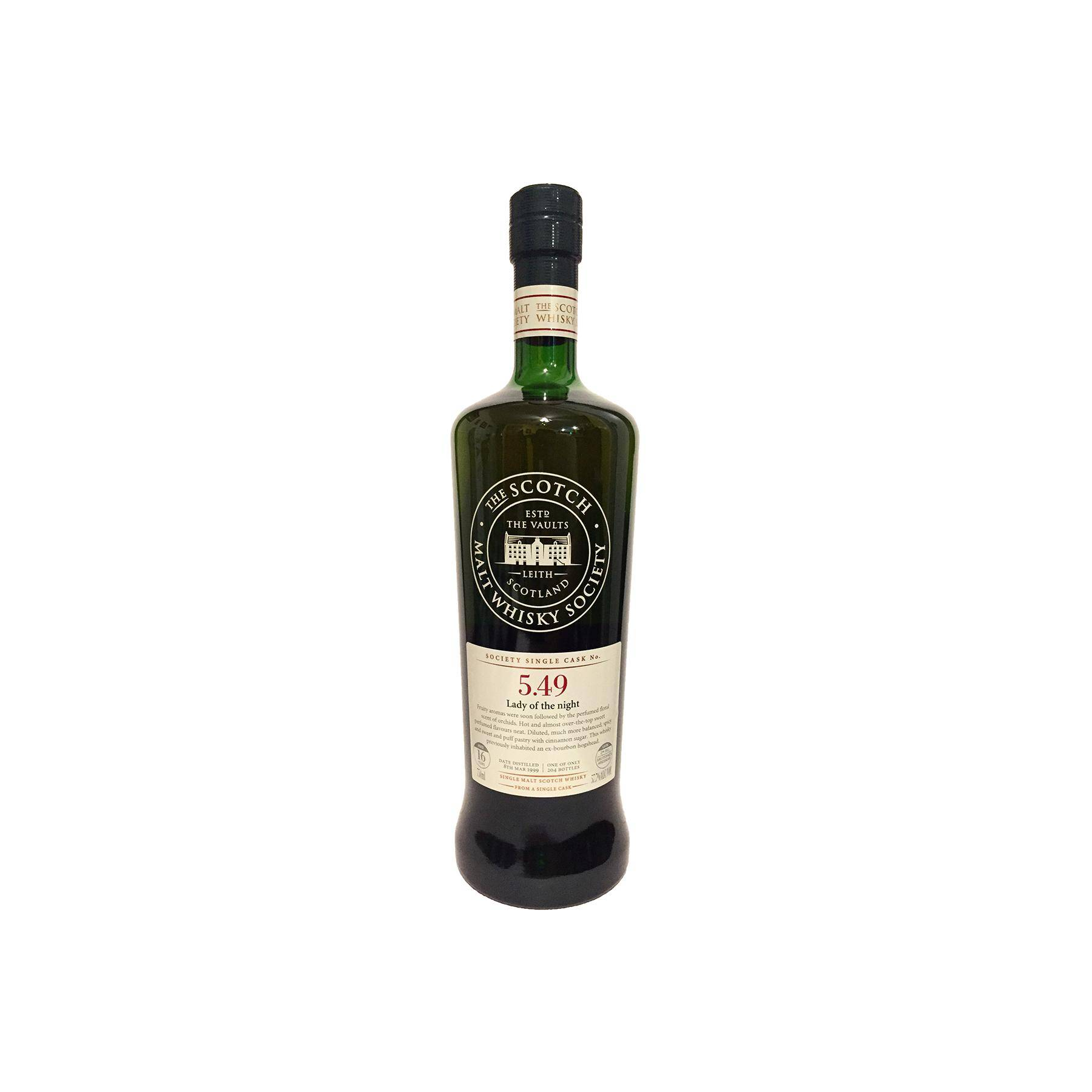 The Scotch Malt Whisky Society 1999 16 Years Single Malt Whisky