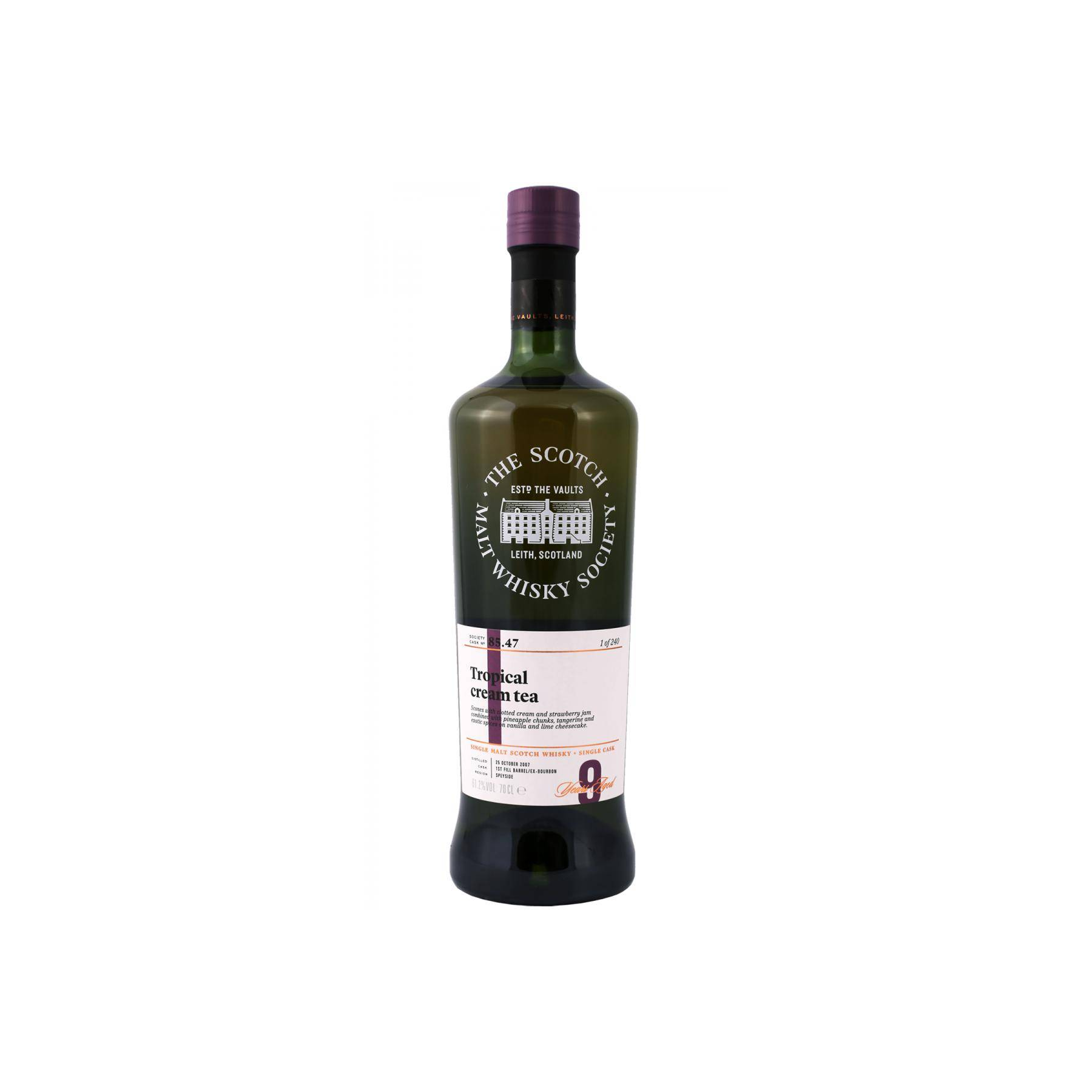 The Scotch Malt Whisky Society 2007 9 Years Single Malt Whisky
