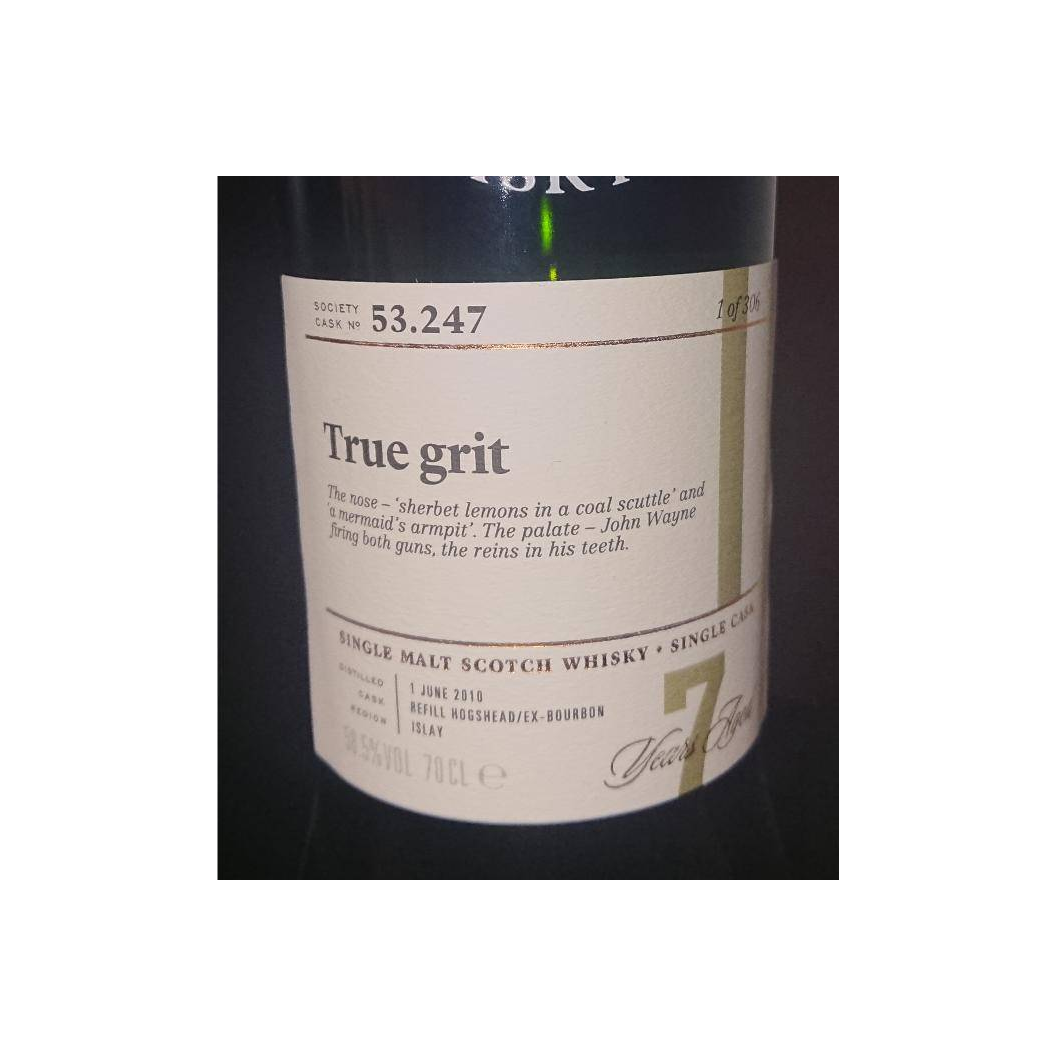 The Scotch Malt Whisky Society 2010 7 Years Single Malt Whisky 2