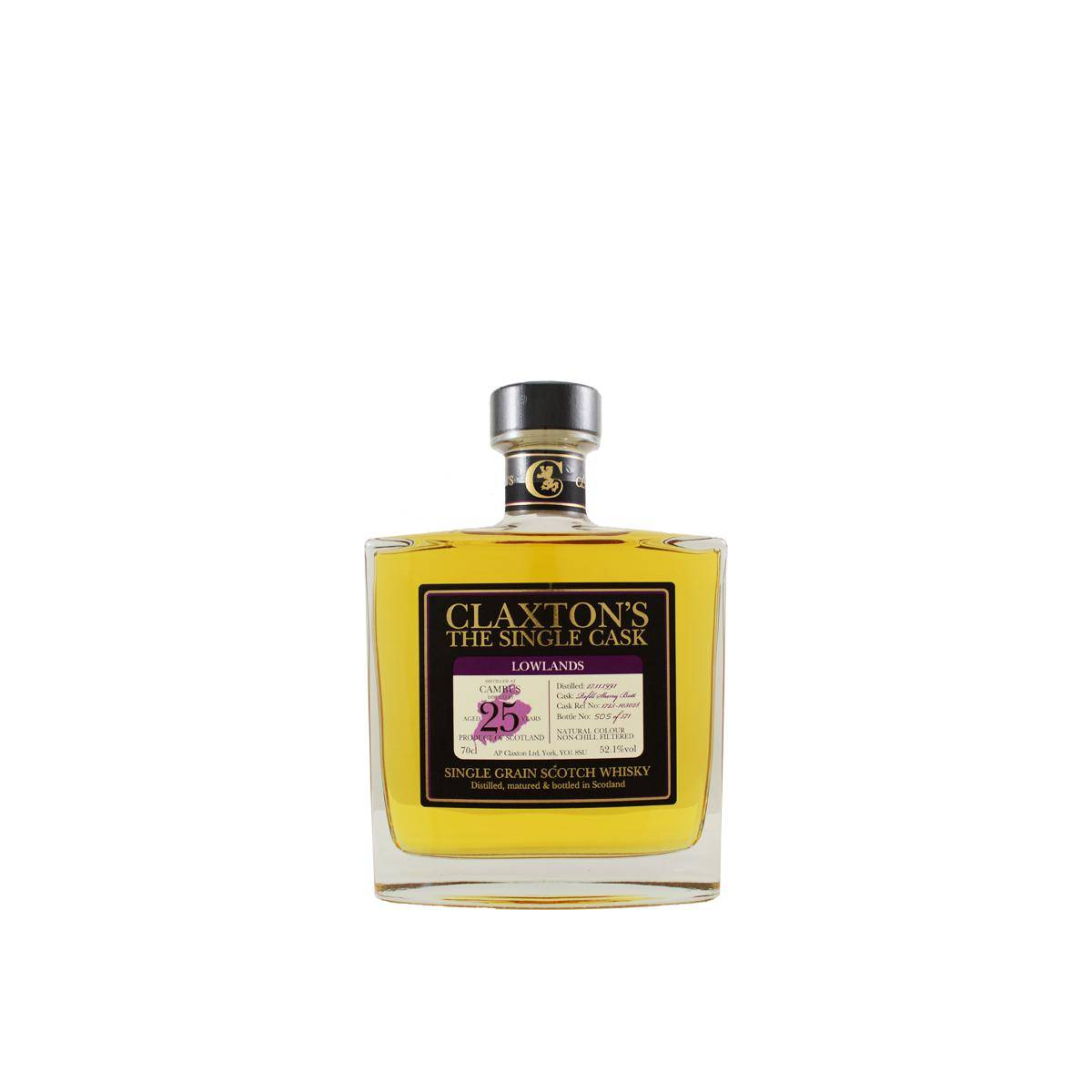Cambus 1991 25 Years Single Grain Whisky