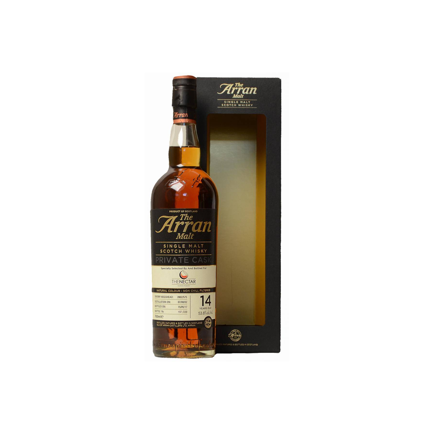 Arran Private Cask 2002 14 Years Single Malt Whisky 2