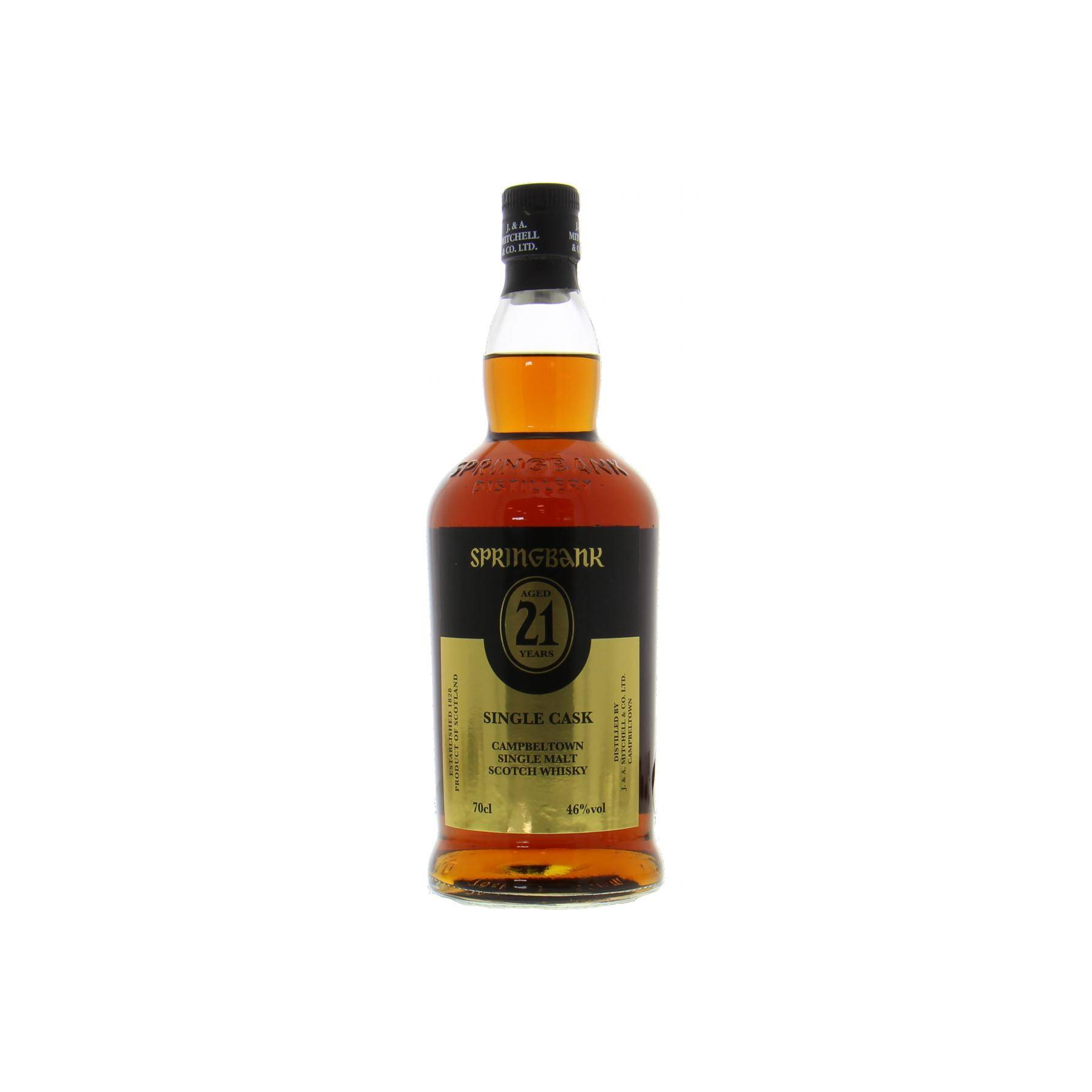 Springbank 1995 21 Years Single Malt Whisky