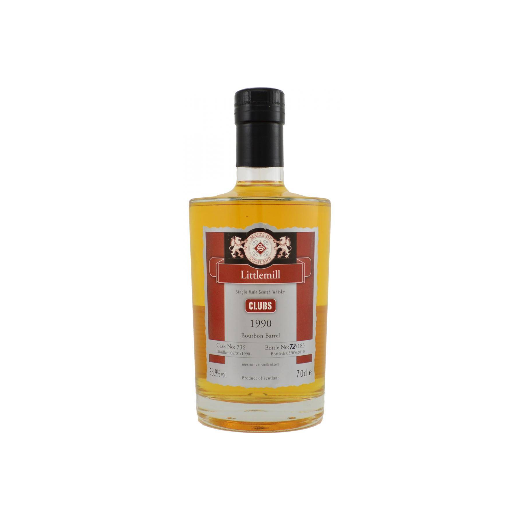 Littlemill 1990 20 Years Single Malt Whisky 3