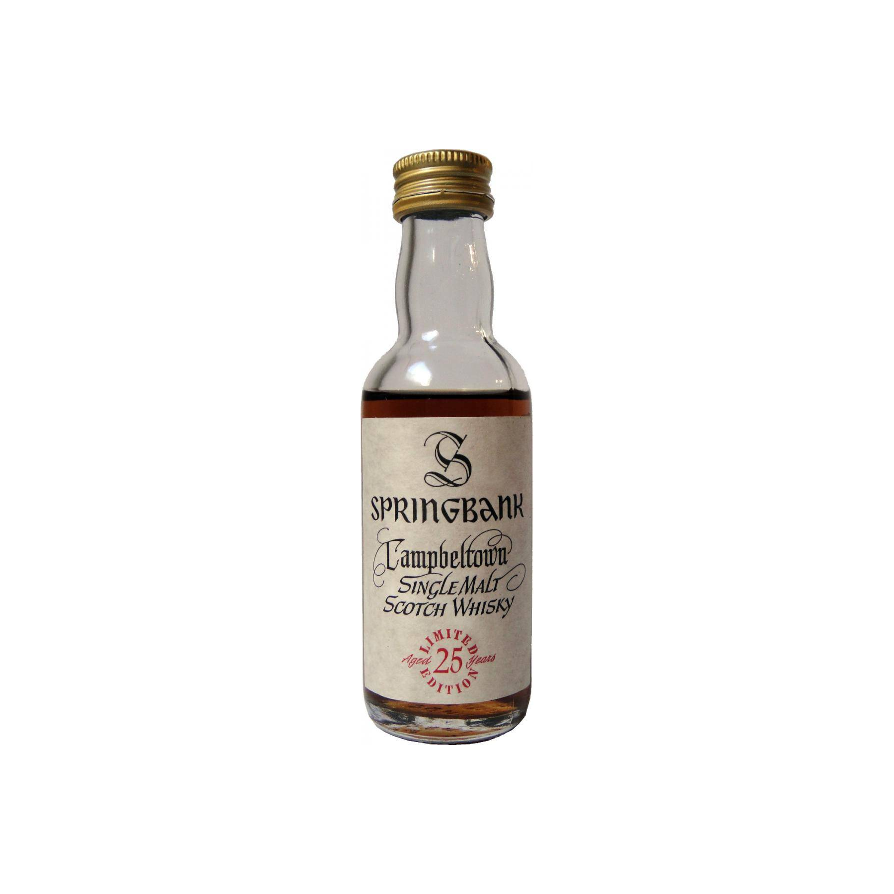Springbank 25 Years Single Malt Whisky 2