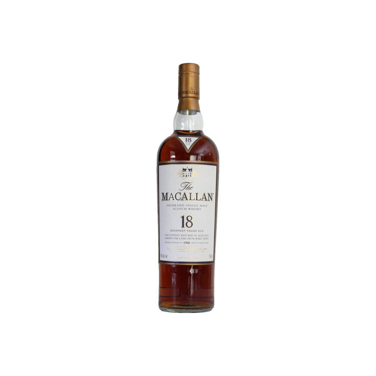 The Macallan 1990 18 Years Single Malt Whisky