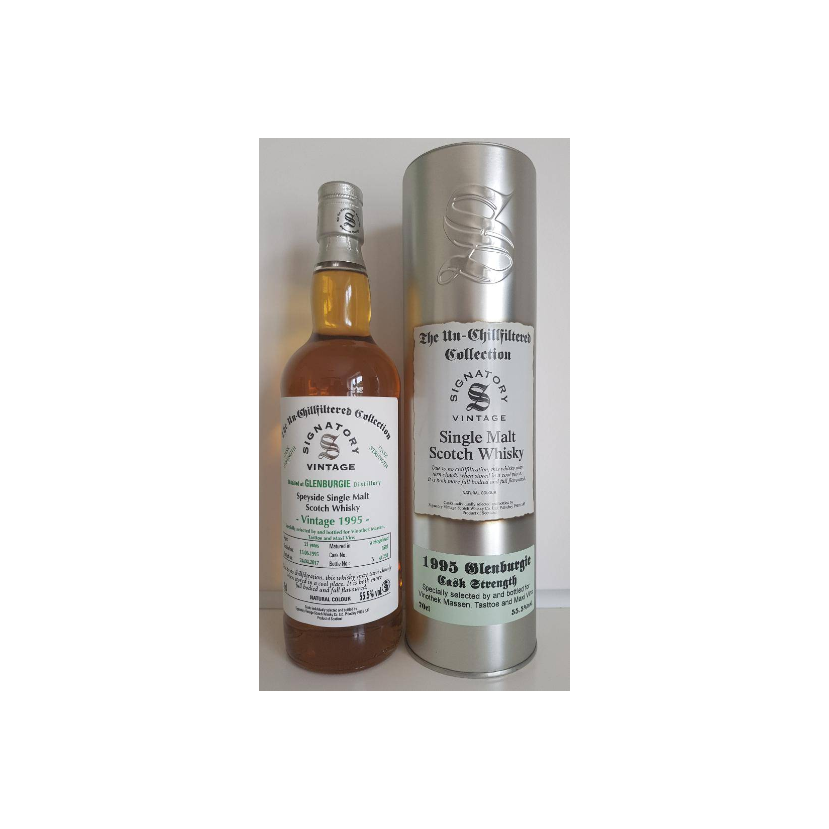 Glenburgie 1995 21 Years Single Malt Whisky 2