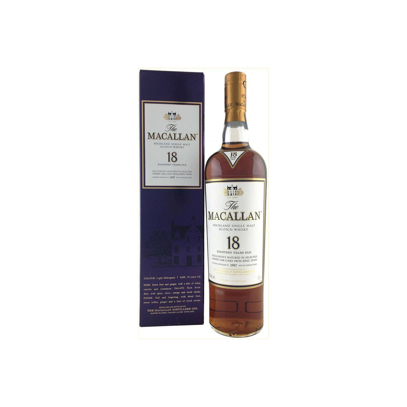 The Macallan 1997 18 Years Single Malt Whisky 3